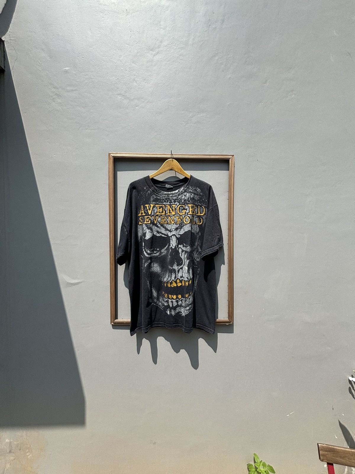 Band Tees × Vintage Avenged Sevenfold Skull Big Print AOP Size US XXL / EU 58 / 5 - 3 Thumbnail