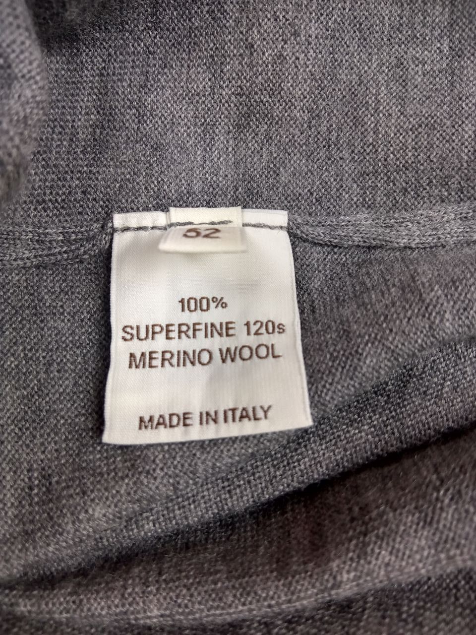 Other Filippo de Laurentiis 100% Superfine 120s Merino Wool Size US L / EU 52-54 / 3 - 6 Thumbnail