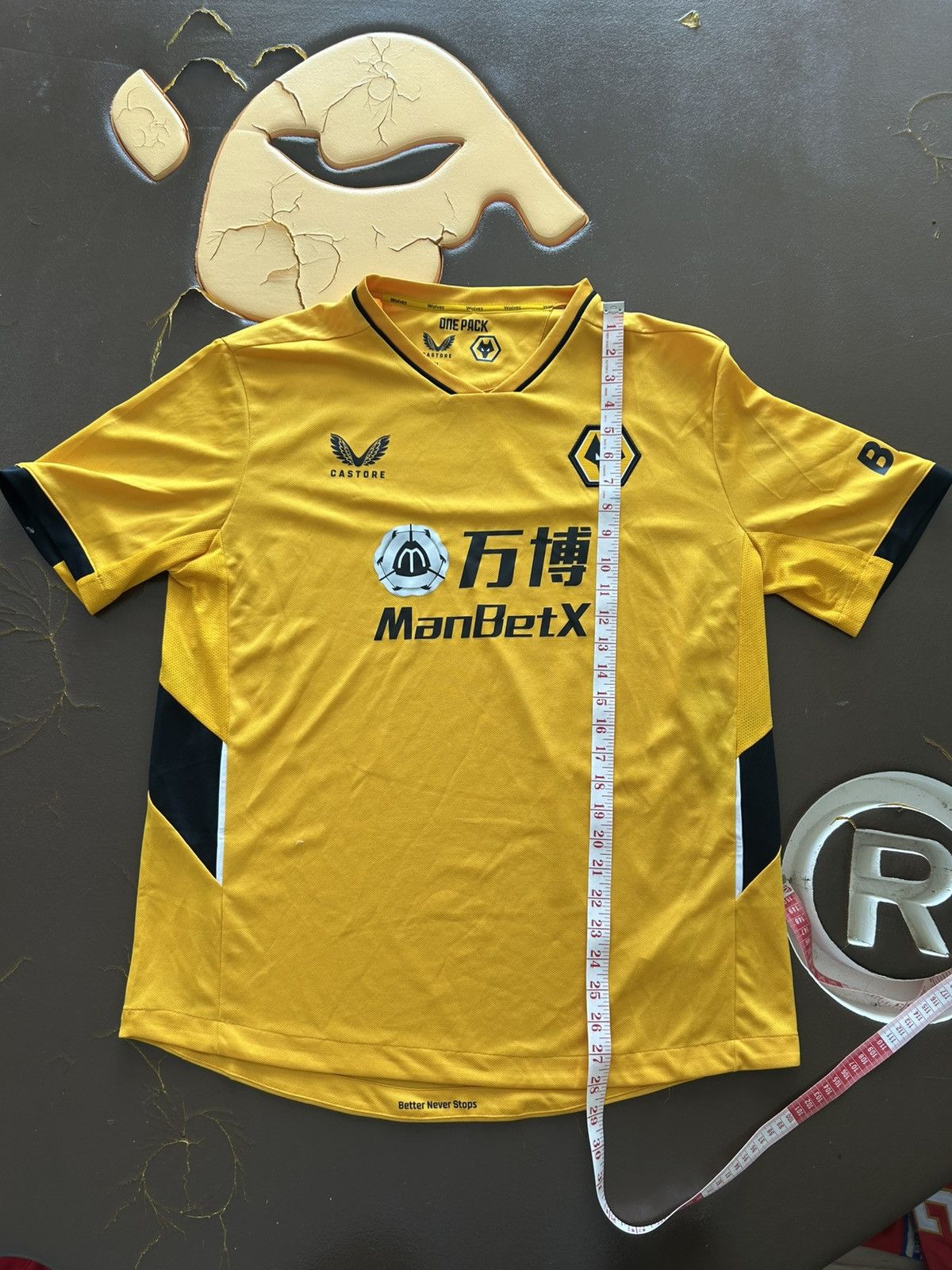 Chelsea Soccer Wolverhampton Wolves 2013 Soccer Jersey Football Size US XL / EU 56 / 4 - 10 Thumbnail