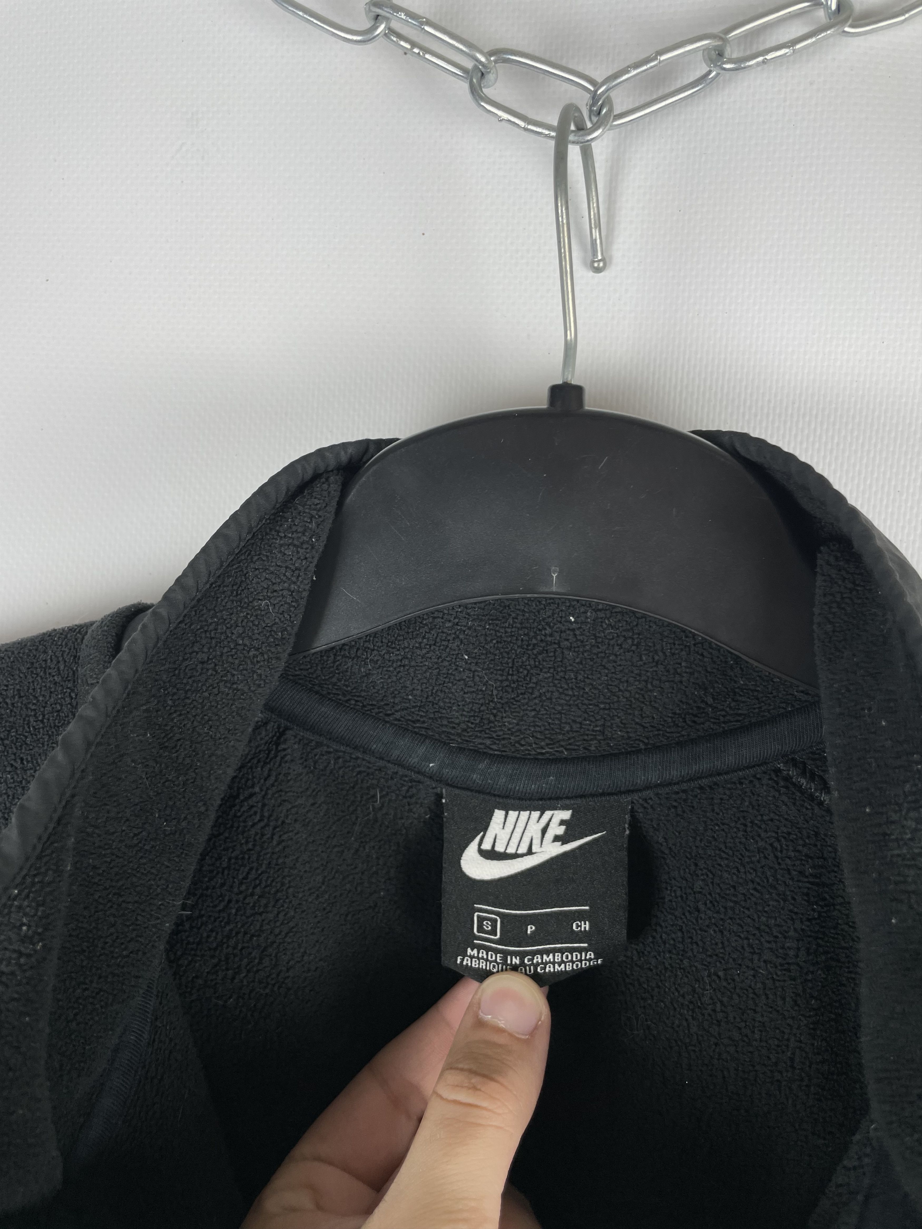 Nike Vintage Nike Center Logo Fleece 1/4 Zip Sweatshirt Size US S / EU 44-46 / 1 - 5 Thumbnail
