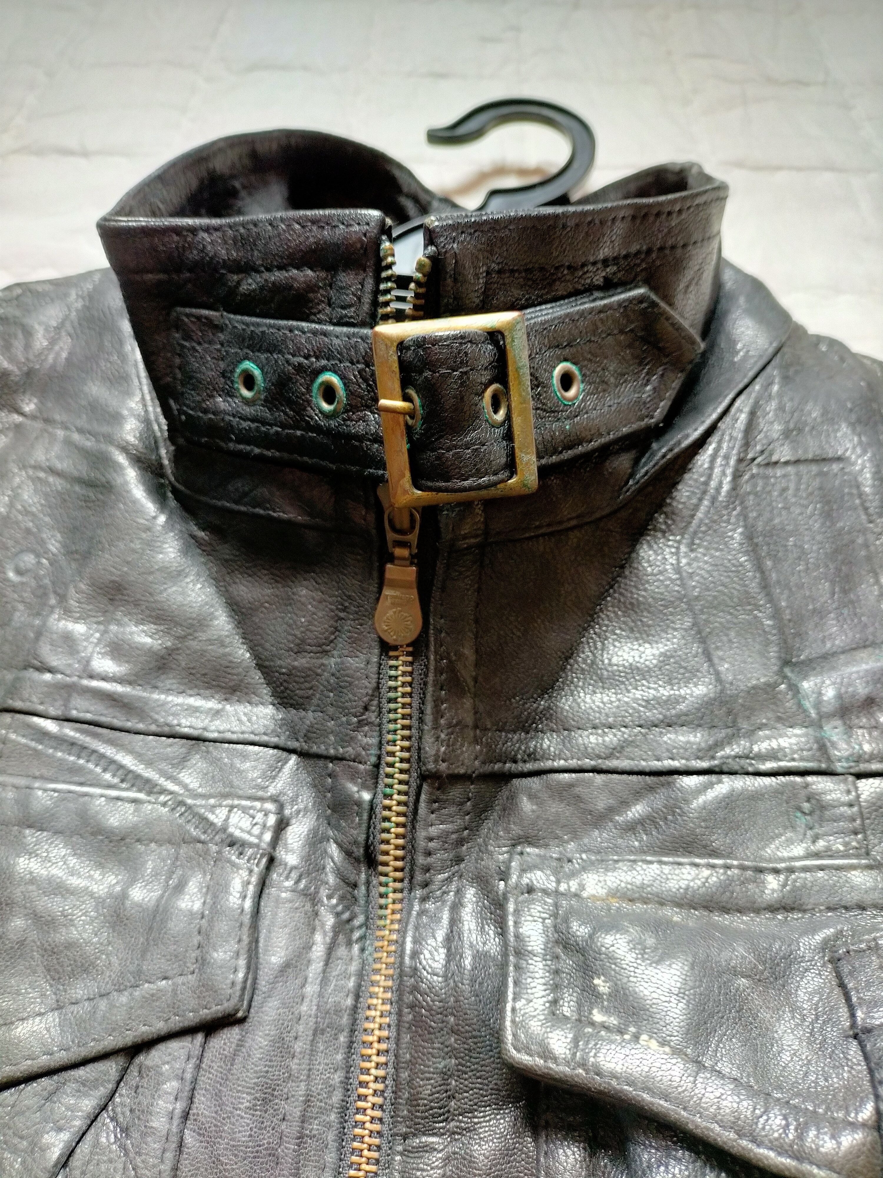 Tornado Mart Tornado Mart Japan Leather Rider Jacket Size US L / EU 52-54 / 3 - 10 Thumbnail