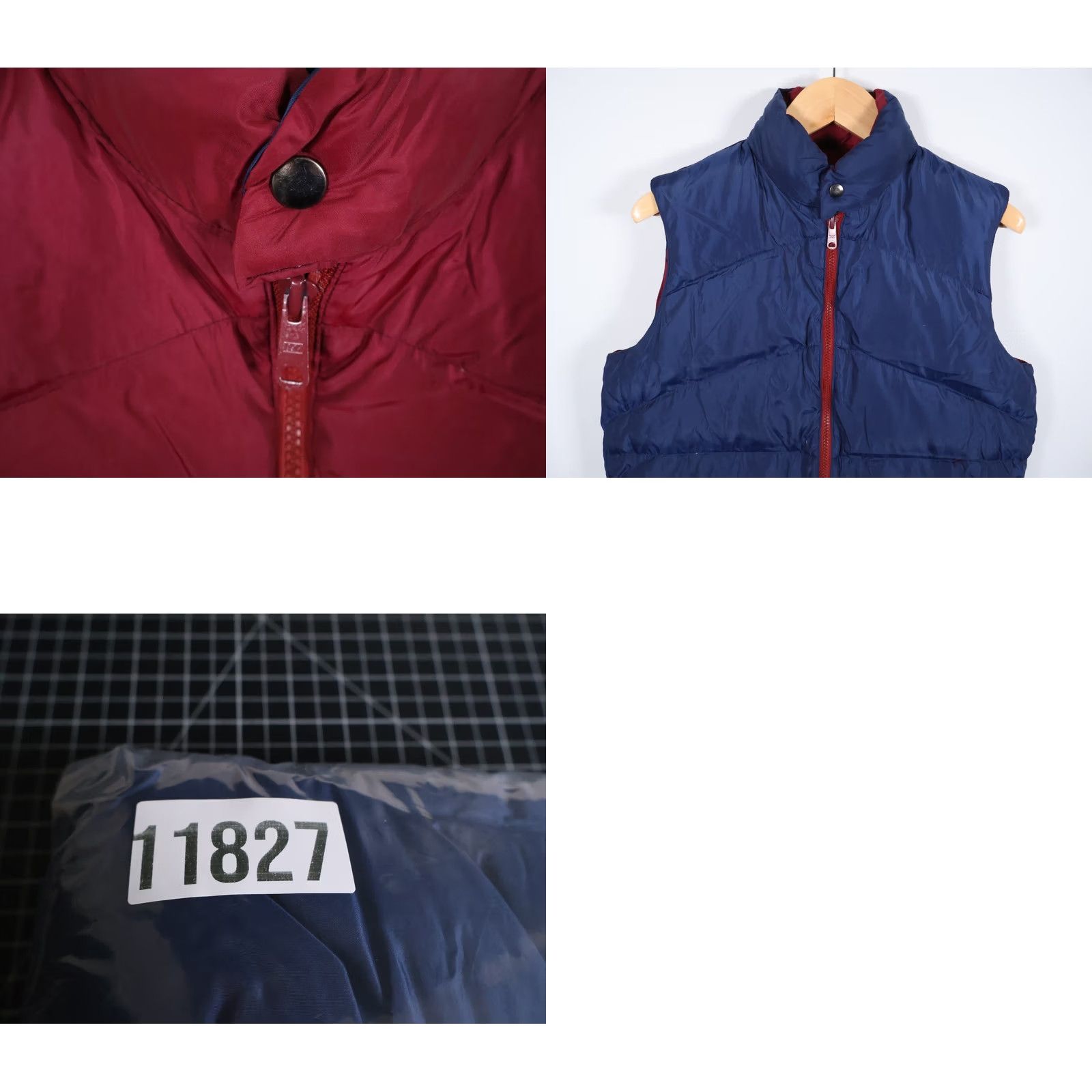 Vintage 80s Gladiator Reversible Puffer Vest Mens Medium Blue Red Size US M / EU 48-50 / 2 - 9 Thumbnail