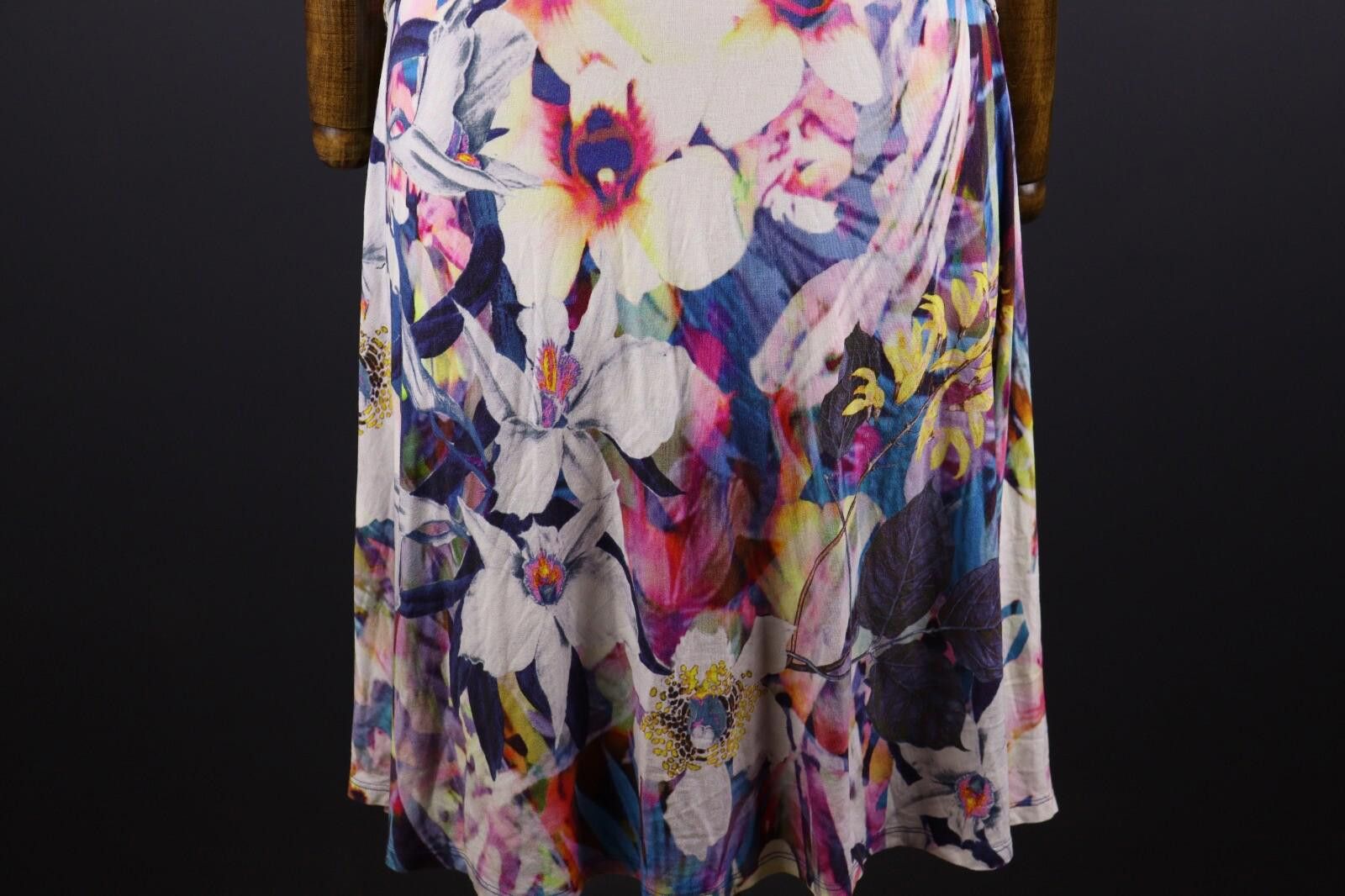 Designer Princess Goes Hollywood Multicolor A-Line Midi Dress Size 40 Size M / US 6-8 / IT 42-44 - 4 Thumbnail