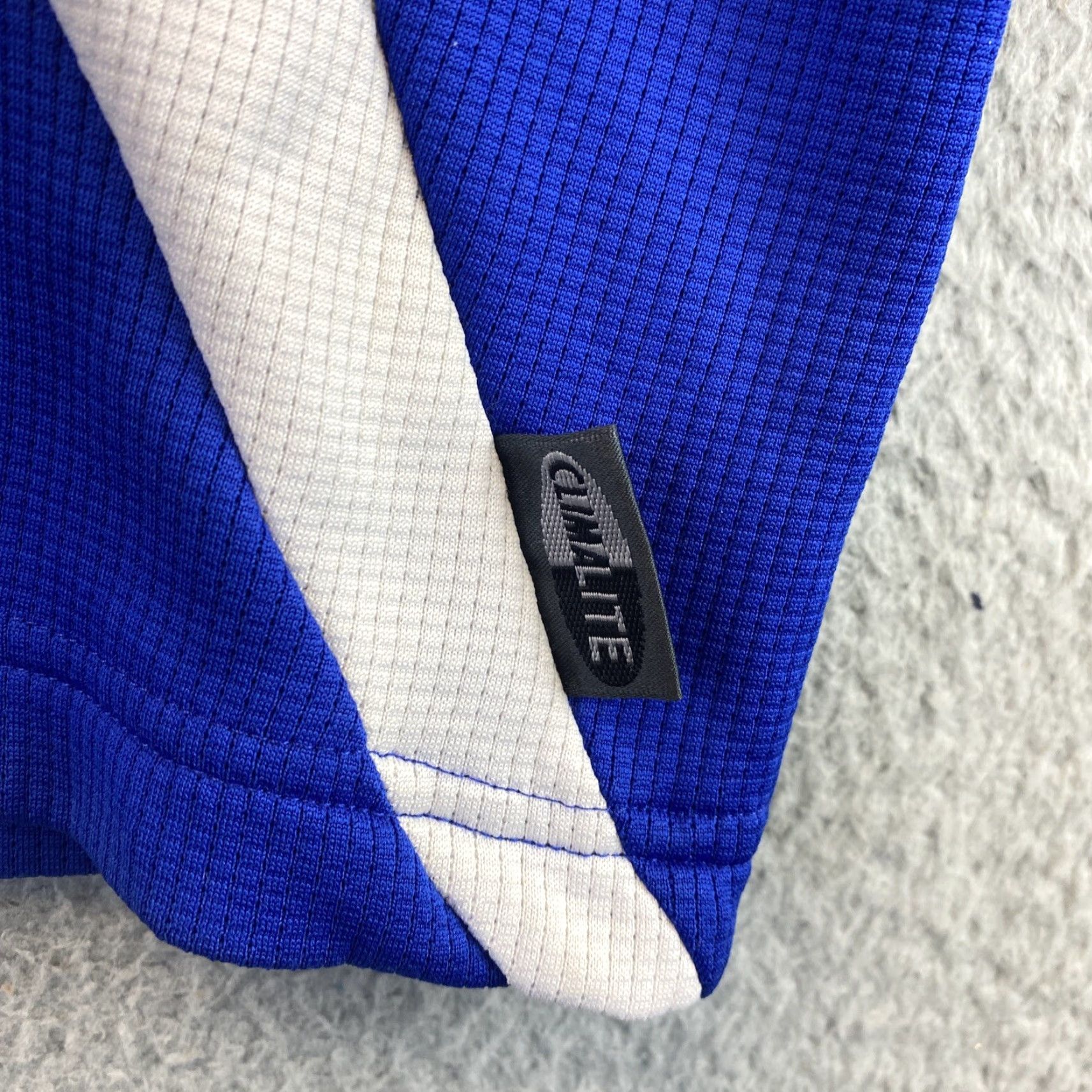 Adidas adidas Climalite Golf Polo Shirt L Solid Blue Men Short Sleeve Button Collar 80-58 Size US L / EU 52-54 / 3 - 5 Thumbnail