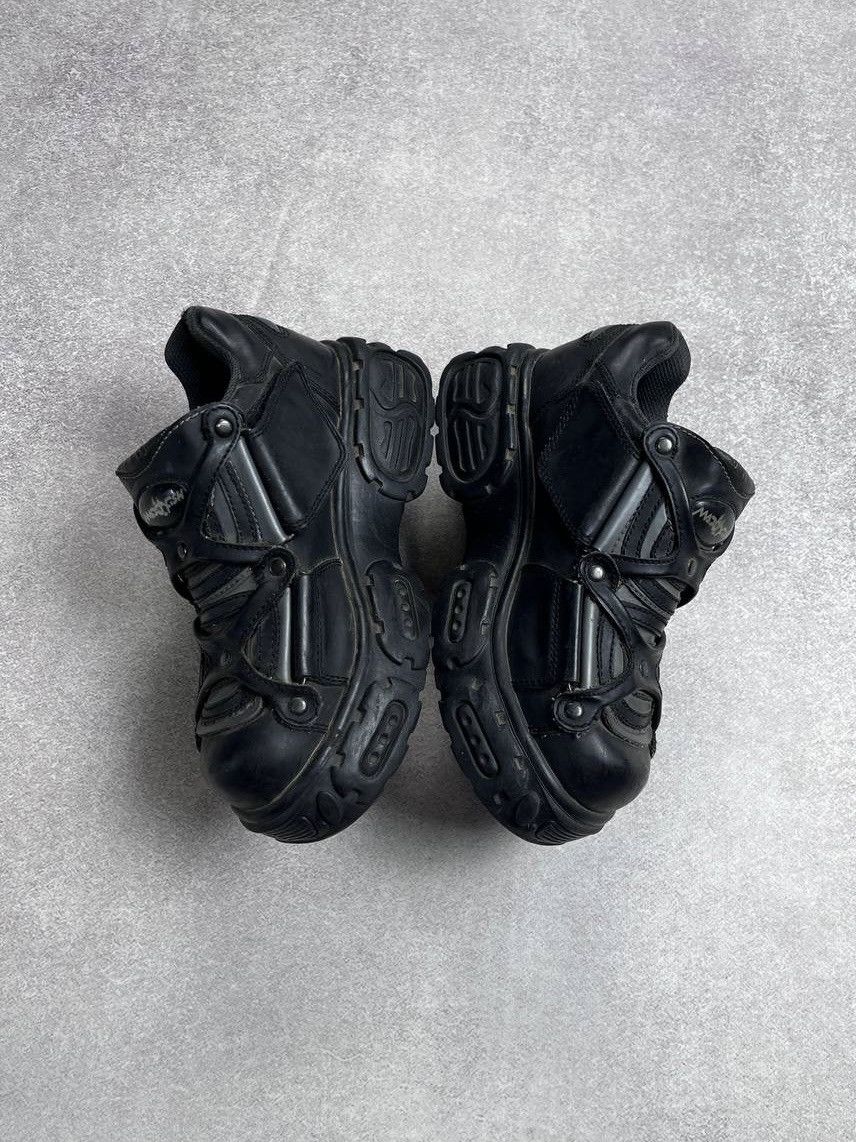 Japanese Brand × Vintage Vintage New Rock Style Avantgarde Grunge Leather Shoes Y2K Size US 8 / IT 38 - 8 Thumbnail