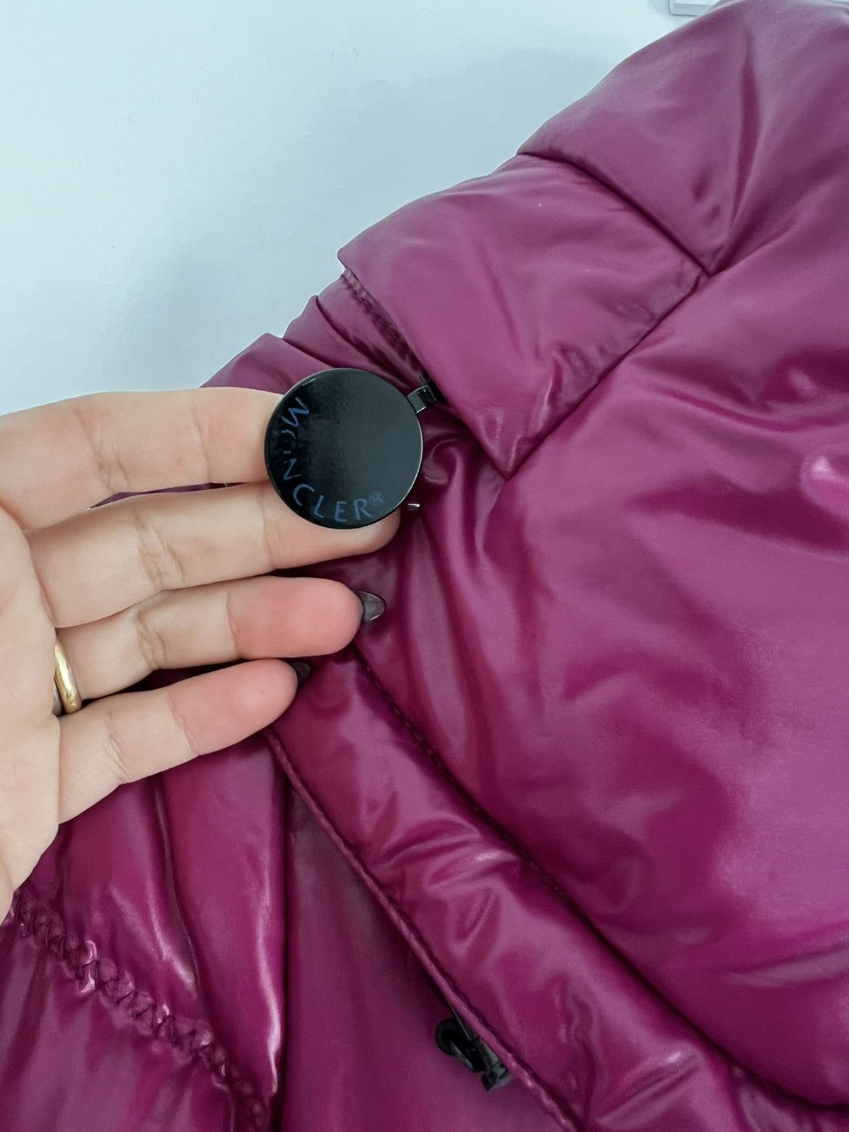 Moncler Original moncler xs puffer jacket violet goose down Size XS / US 0-2 / IT 36-38 - 25 Thumbnail