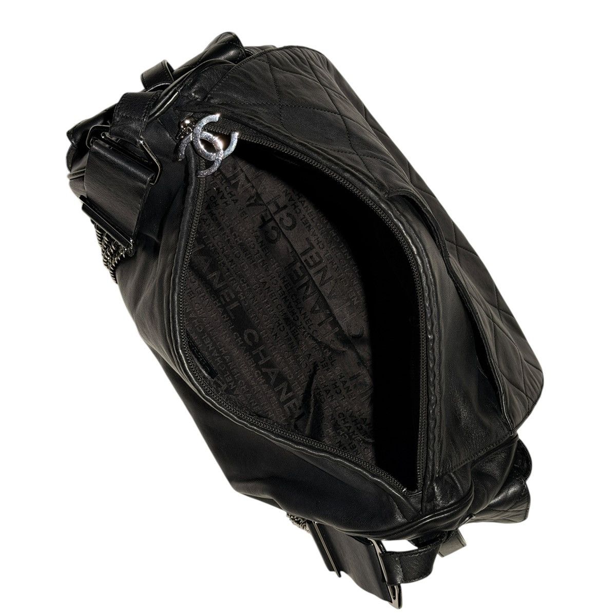 Chanel Quilted leather cargo barrel bag Size ONE SIZE - 5 Thumbnail