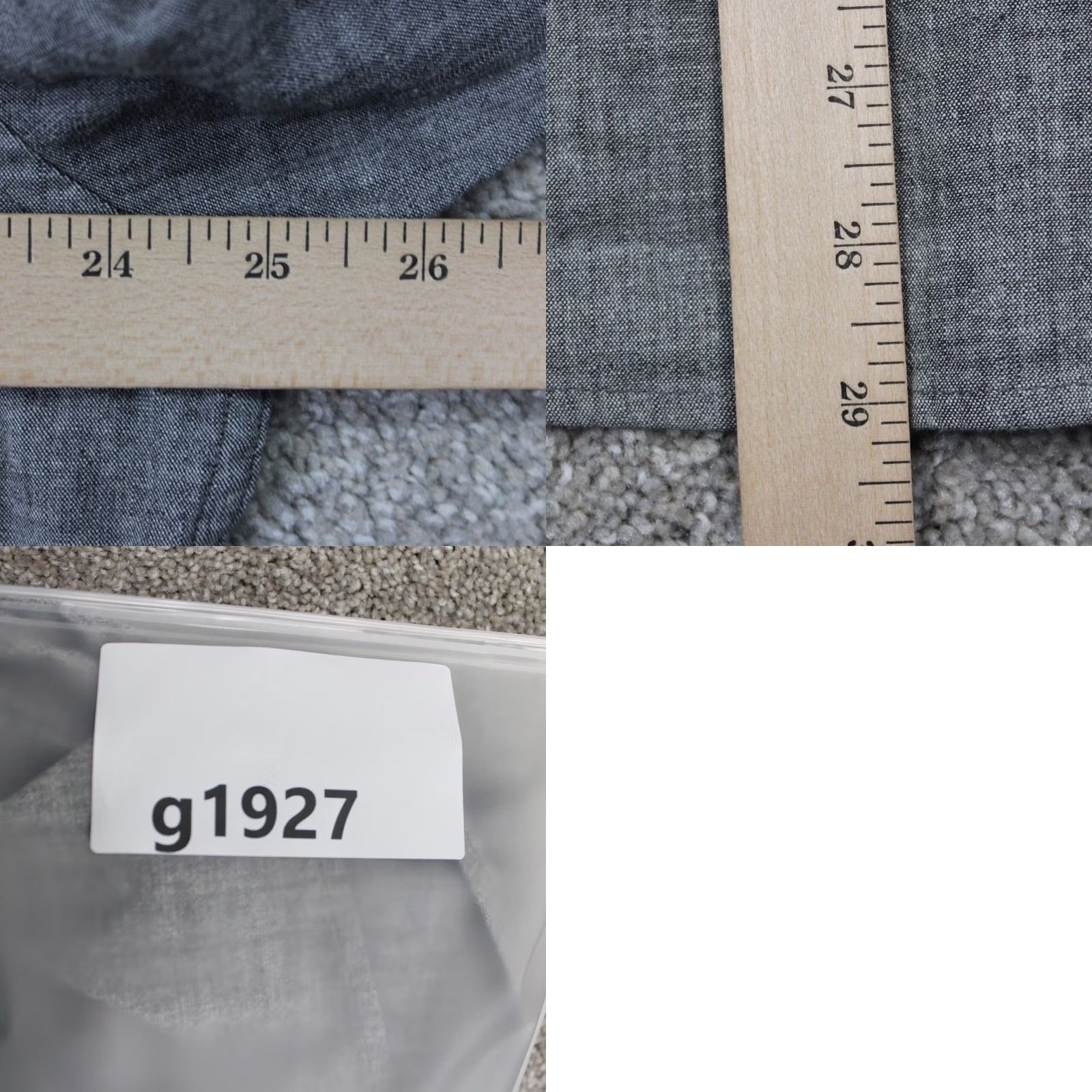 Vintage Tailor Vintage Shirt Adult XL Gray Long Sleeve Button-Up Shirt Size US XL / EU 56 / 4 - 8 Thumbnail