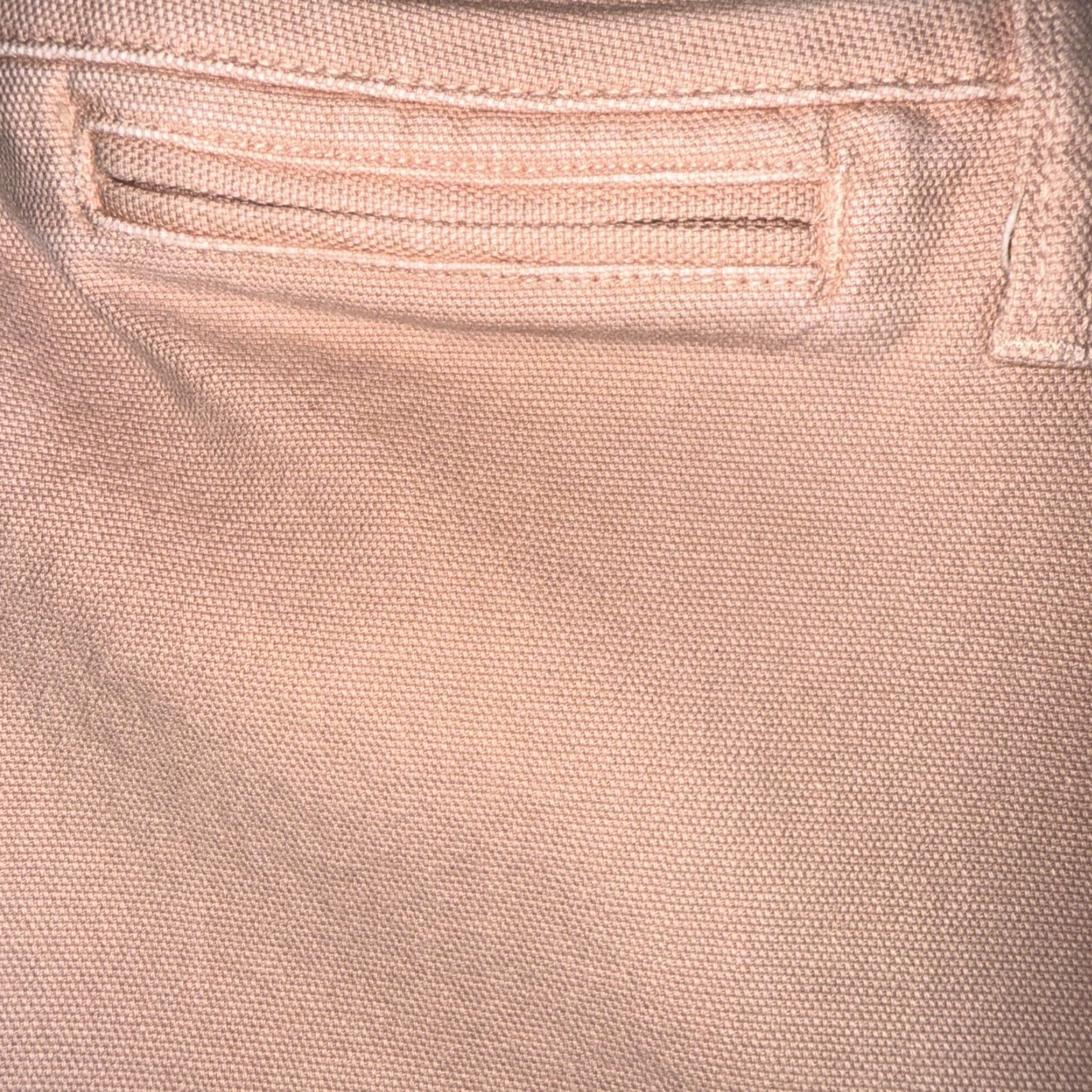 Madewell VINTAGE Madewell Womens Powder Pink Wide Leg Cropped High Waist Canvas Denim Jeans 28 Size 24" / US 00 / IT 34 - 3 Thumbnail