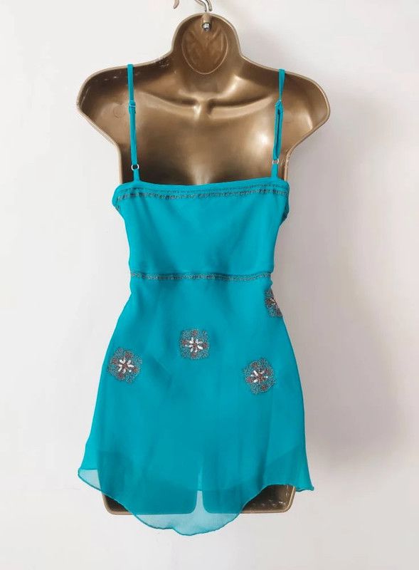 Vintage Sara Kelly vintage asymmetric top 12 Size L / US 10 / IT 46 - 3 Thumbnail