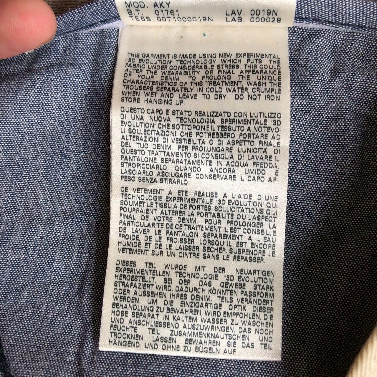Diesel Vintage Diesel Co. AKY Workwear Pants Size US 32 / EU 48 - 15 Thumbnail
