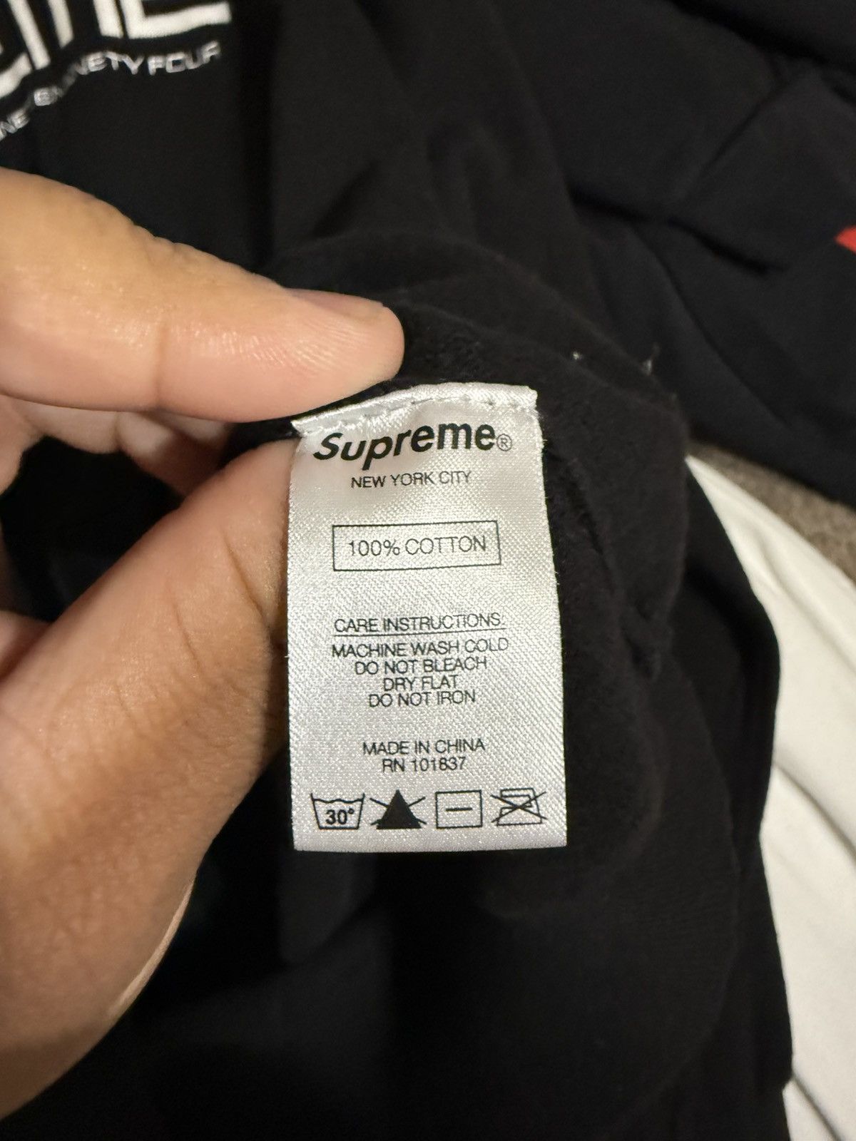 Supreme Supreme Split Logo Long Sleeve Size Large Size US L / EU 52-54 / 3 - 6 Thumbnail