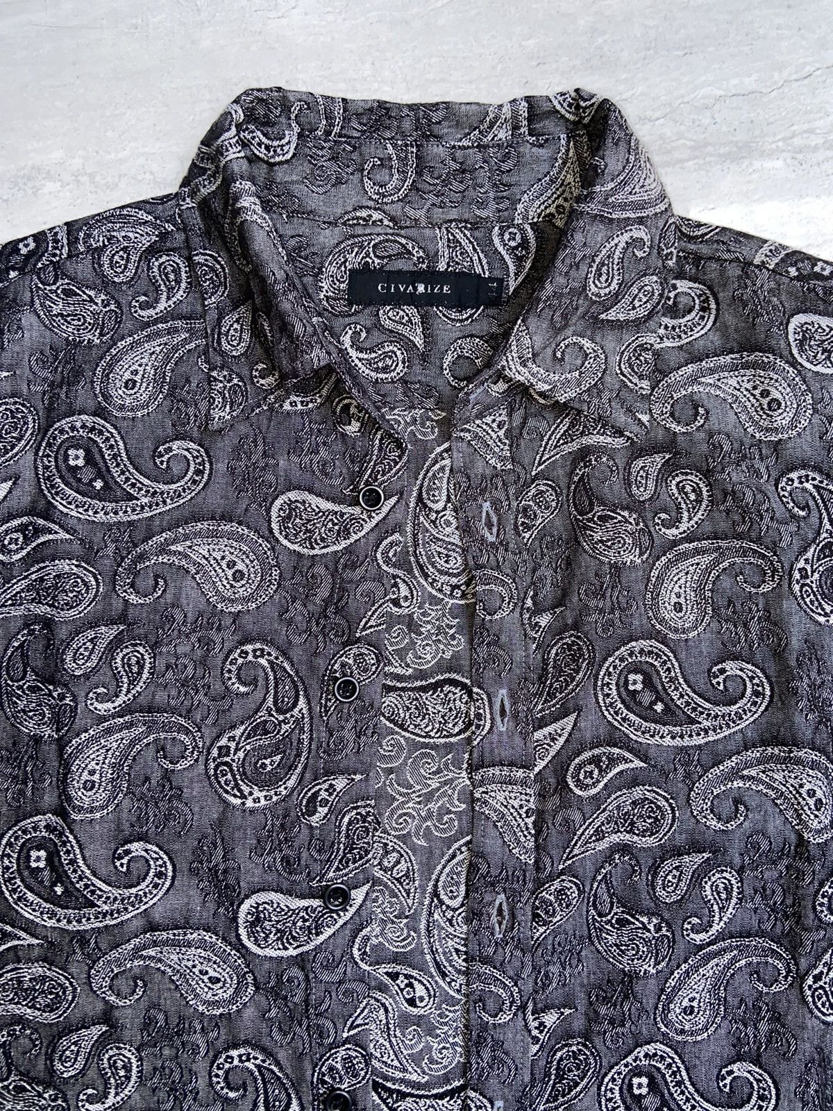 CIVARIZE CIVARIZE Grey Patterned Shirts/Outer Size US M / EU 48-50 / 2 - 5 Thumbnail