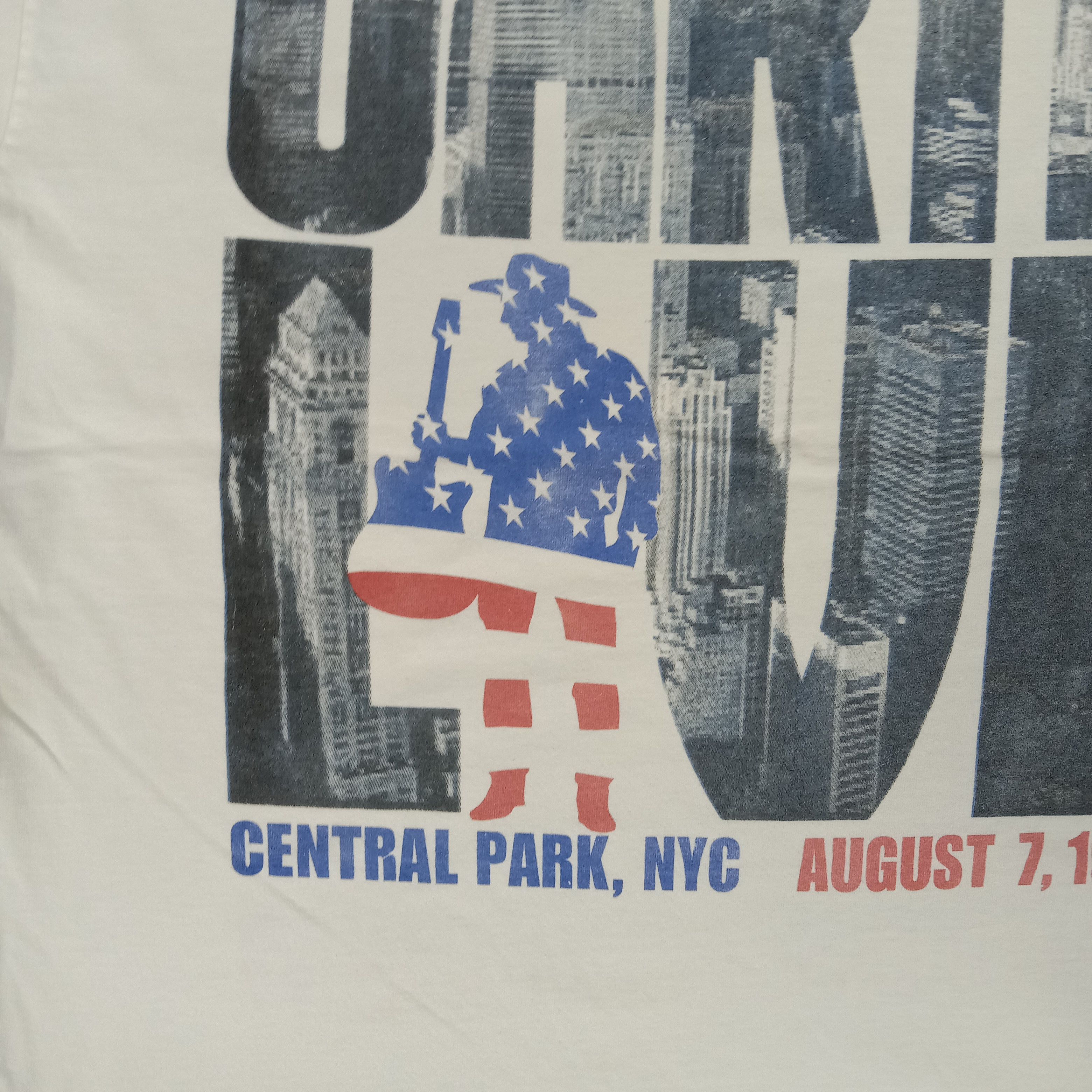 Band Tees × Vintage Vintage 90's Garth Brook Live Nyc '97 Solo Singer Tshirt Size US XL / EU 56 / 4 - 9 Thumbnail
