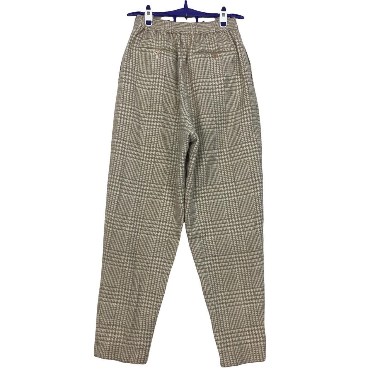 Trussardi Vtg TRUSSARDI Sport Golf Elastic Waist Long Pants Size 22" - 2 Thumbnail