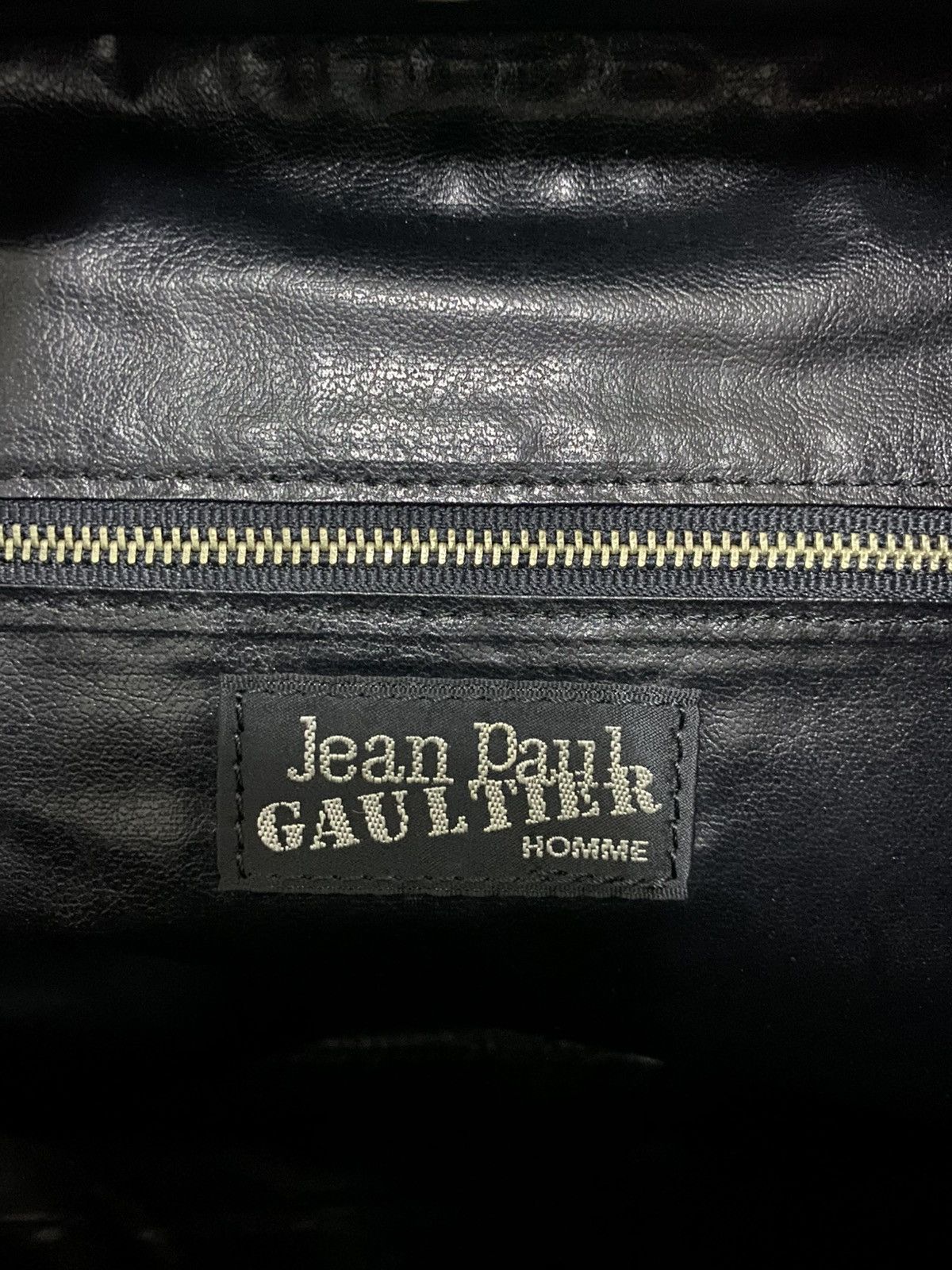 Jean Paul Gaultier 2000s Jean Paul Gaultier black Calf Leather Briefcase Size ONE SIZE - 10 Thumbnail