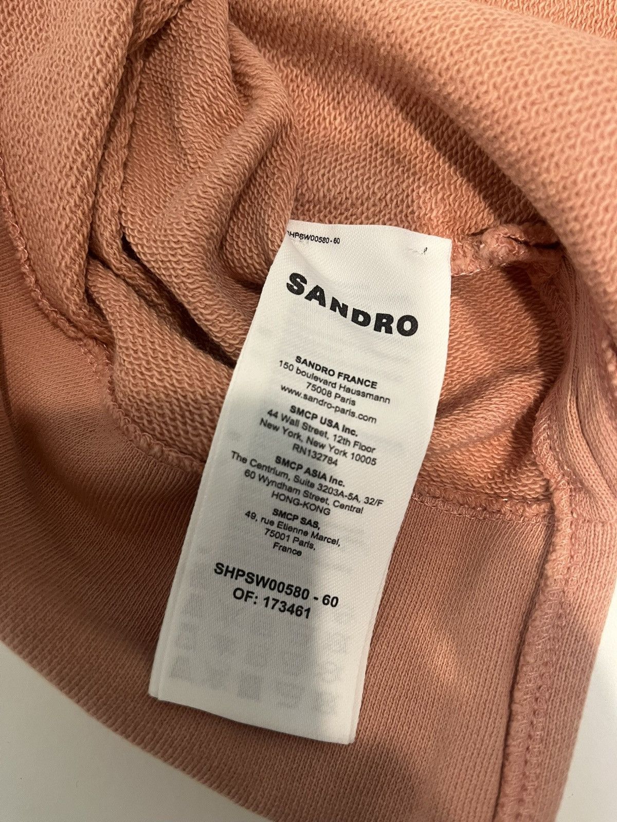 Sandro Sandro Pink Floral-Print Pullover Hoodie – XL Size US XL / EU 56 / 4 - 4 Thumbnail