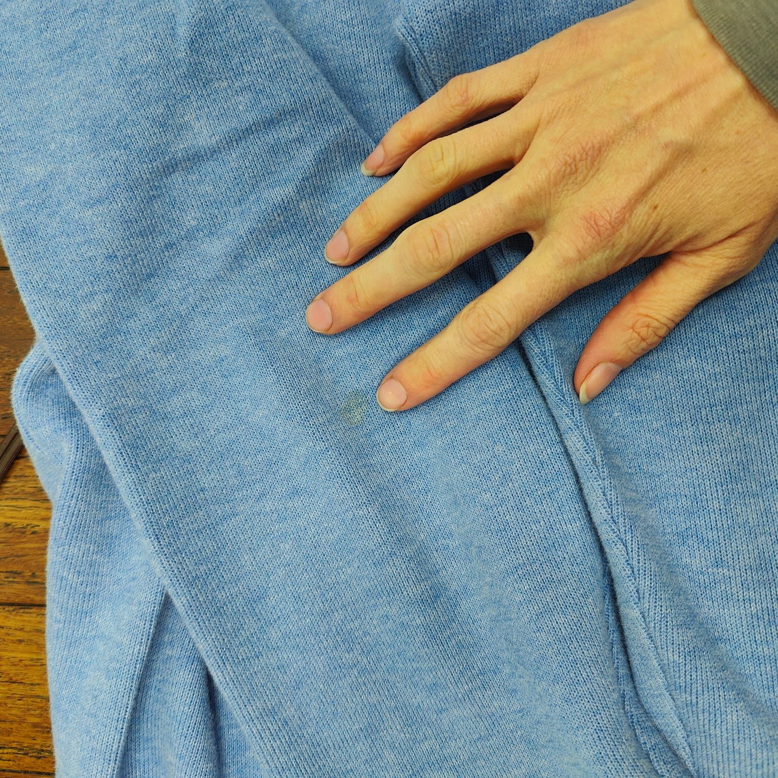 Polo Ralph Lauren Polo Ralph Lauren 1/2 Zip Sweater Mens Large Light Blue Size US L / EU 52-54 / 3 - 4 Thumbnail