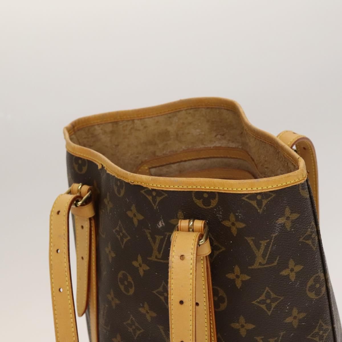 Louis Vuitton LOUIS VUITTON Monogram Bucket GM Shoulder Bag M42236 Size ONE SIZE - 6 Thumbnail