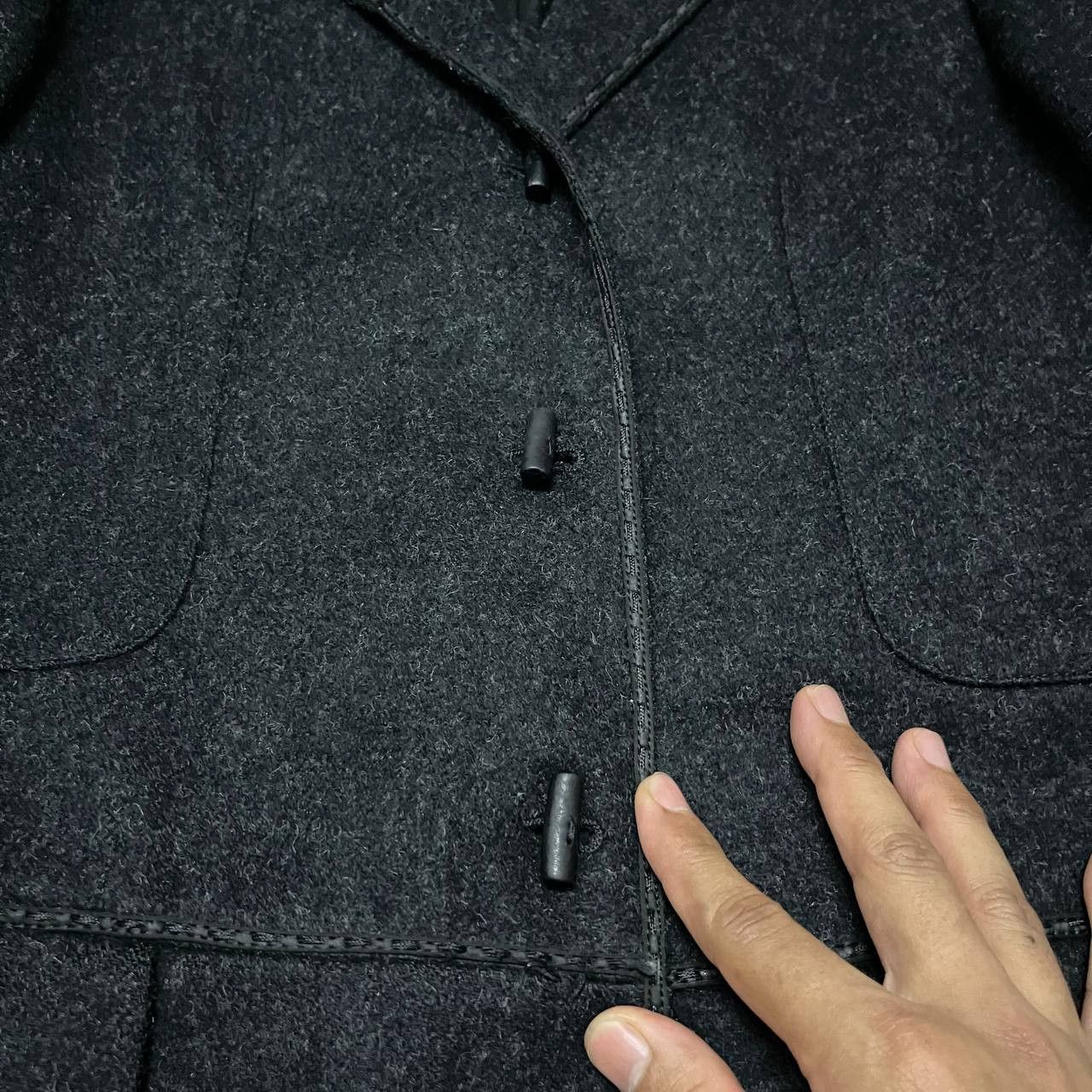 Fendi Fendi Wool Long Coat Size S / US 4 / IT 40 - 10 Thumbnail