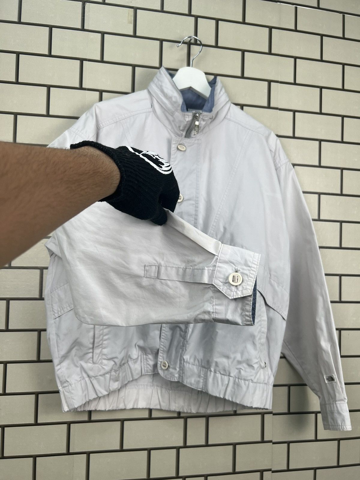 The North Face × Vintage The North Face Zipper With Button Style Jacket Size US L / EU 52-54 / 3 - 4 Thumbnail