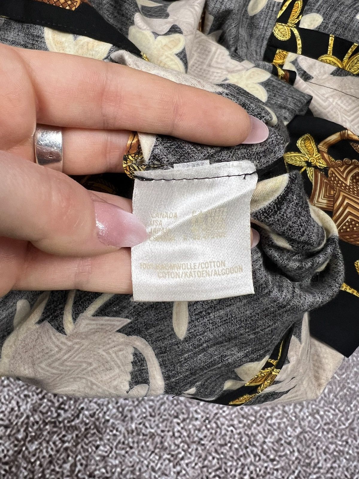 Escada Escada Aztec Vintage Black/Golden royal pattern blazer Size L / US 10 / IT 46 - 18 Thumbnail