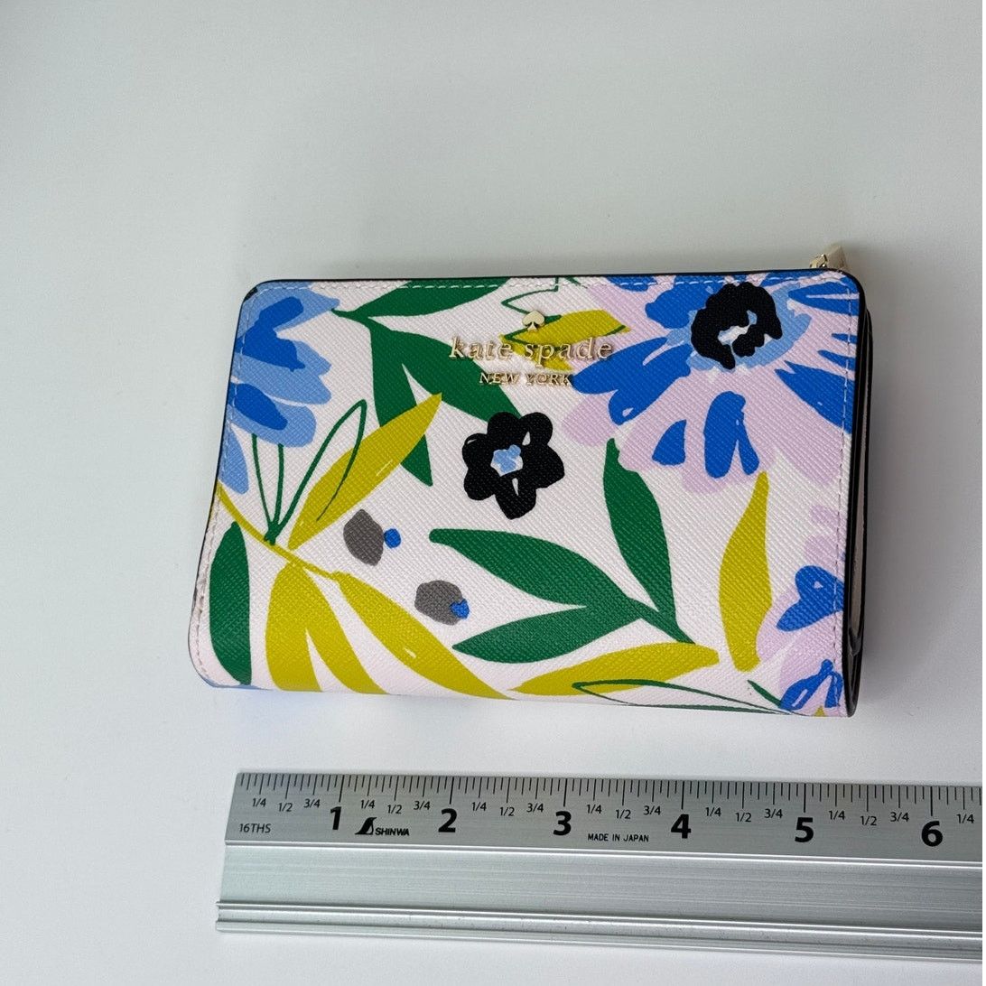 Kate Spade Kate Spade Boxed Madison Floral Medium Bifold Wallet Size ONE SIZE - 5 Thumbnail