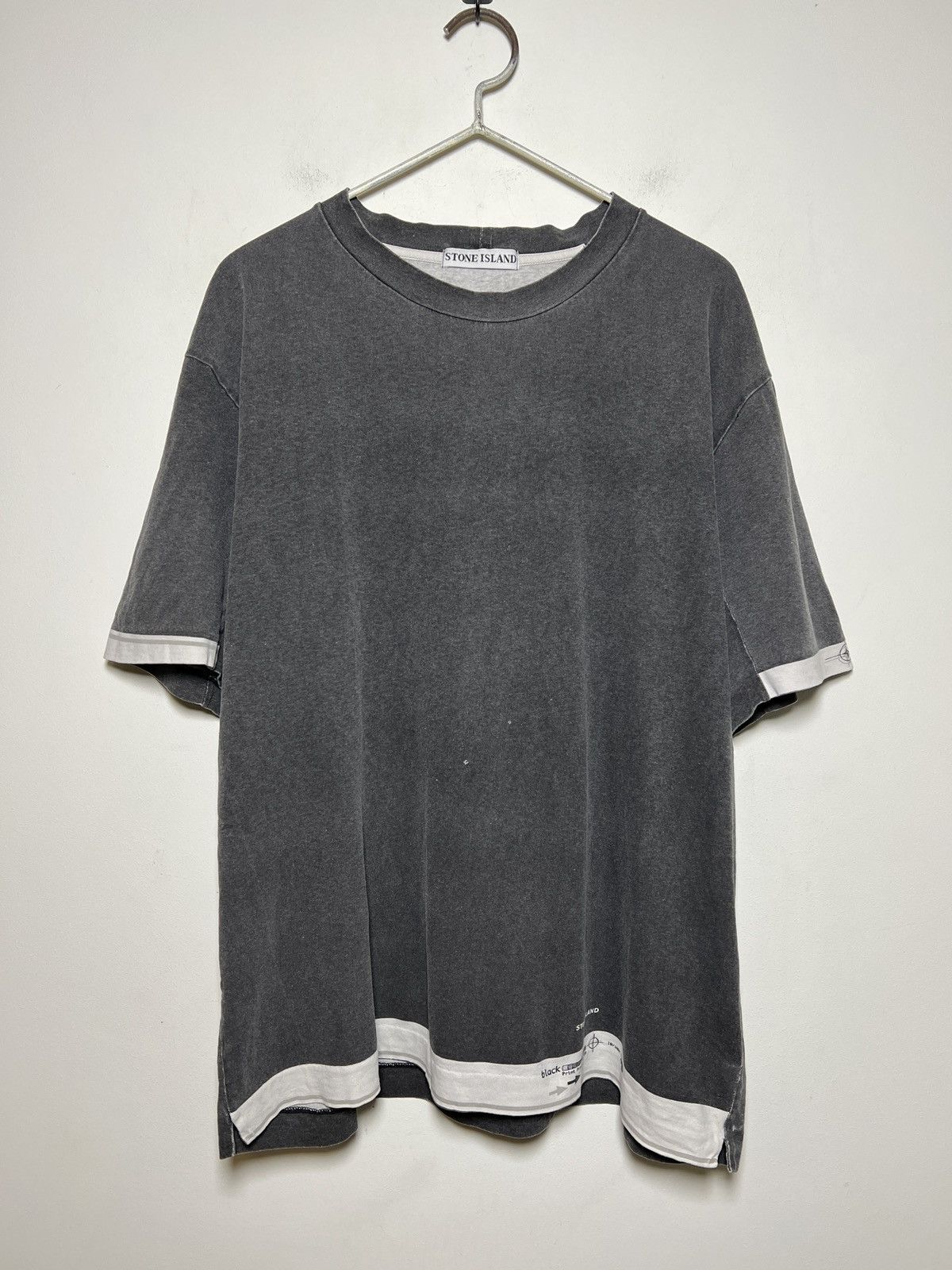 Stone Island stone island 1999 graphic t shirt Size US XL / EU 56 / 4 - 1 Thumbnail