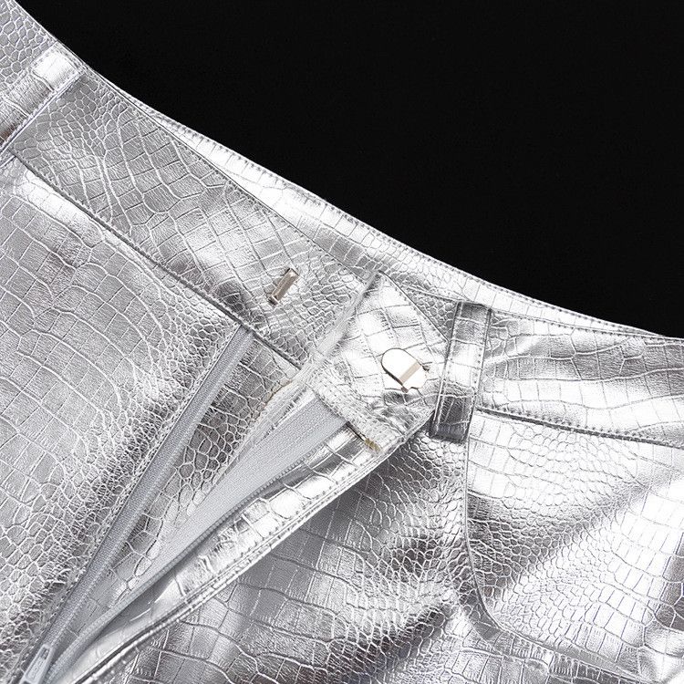 Japanese Brand × Leather PU Leather Pants Ripple High Size 28" / US 6 / IT 42 - 7 Thumbnail
