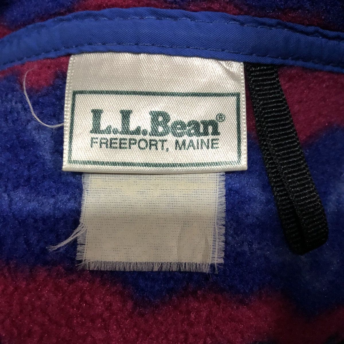 L.L. Bean × Vintage Vintage LL Bean Fleece Half Button Pull Over Size US M / EU 48-50 / 2 - 3 Thumbnail