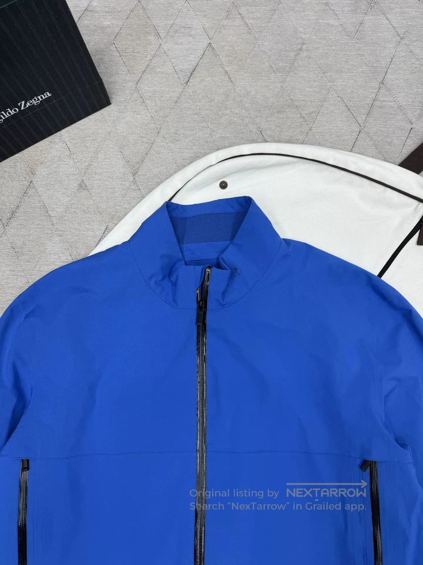 Ermenegildo Zegna Zegna Autumn Winter Windproof Rain Jacket. Size US L / EU 52-54 / 3 - 5 Thumbnail