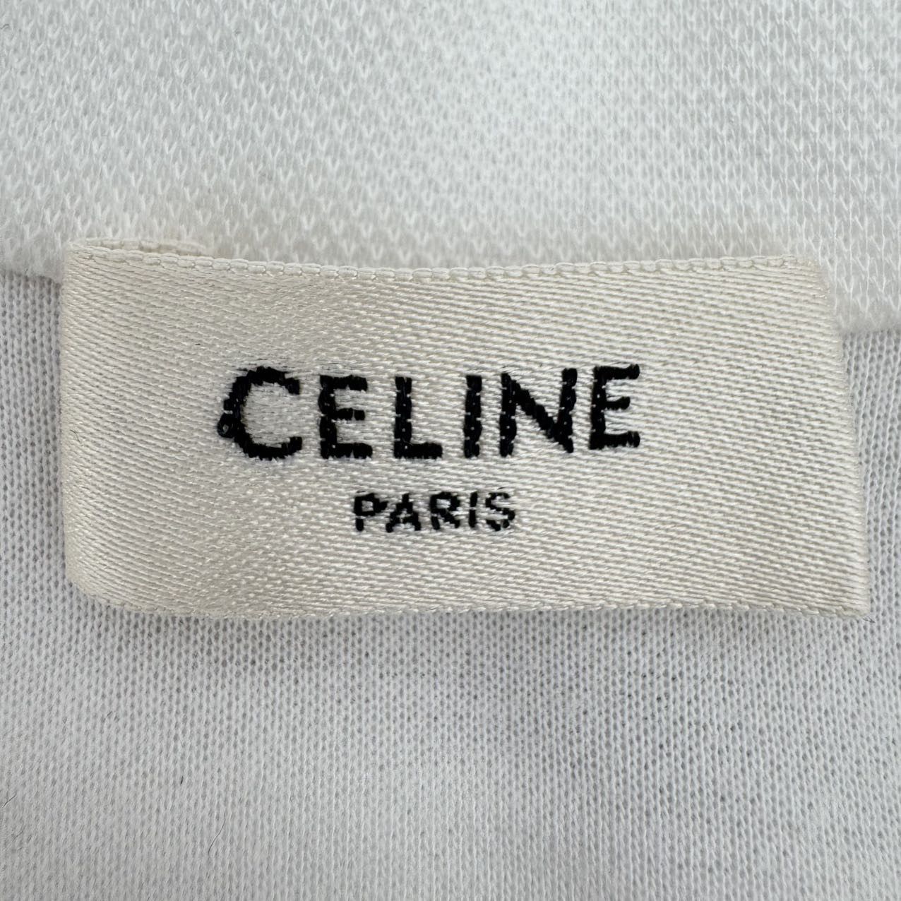 Celine CELINE Single-breasted Lapel Short Sleeve Shirt K26WX Size M / US 6-8 / IT 42-44 - 6 Thumbnail
