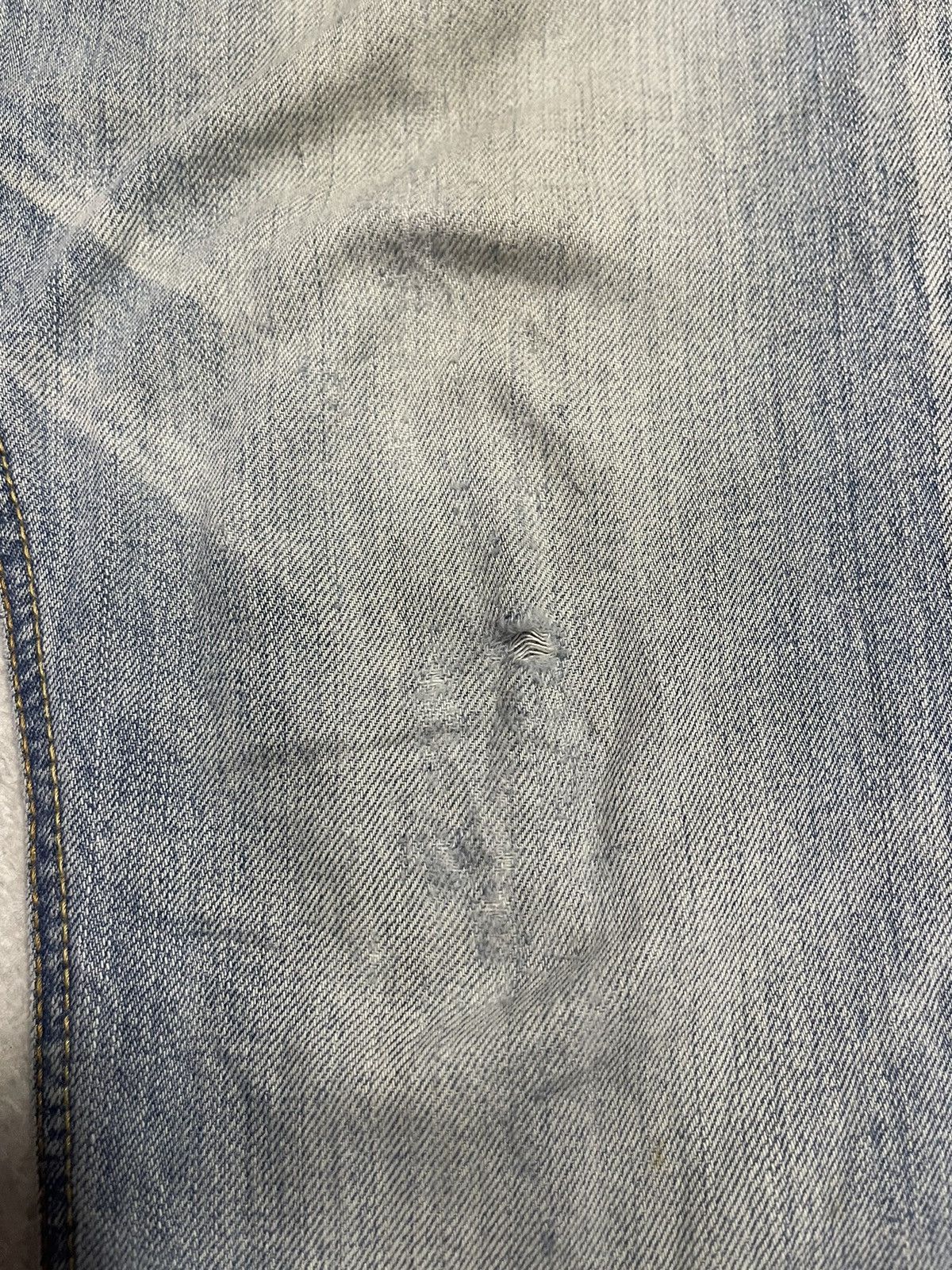 Edwin × Japanese Brand Edwin Exclusive Vintage Distressed Jeans (14) Size US 33 - 17 Thumbnail