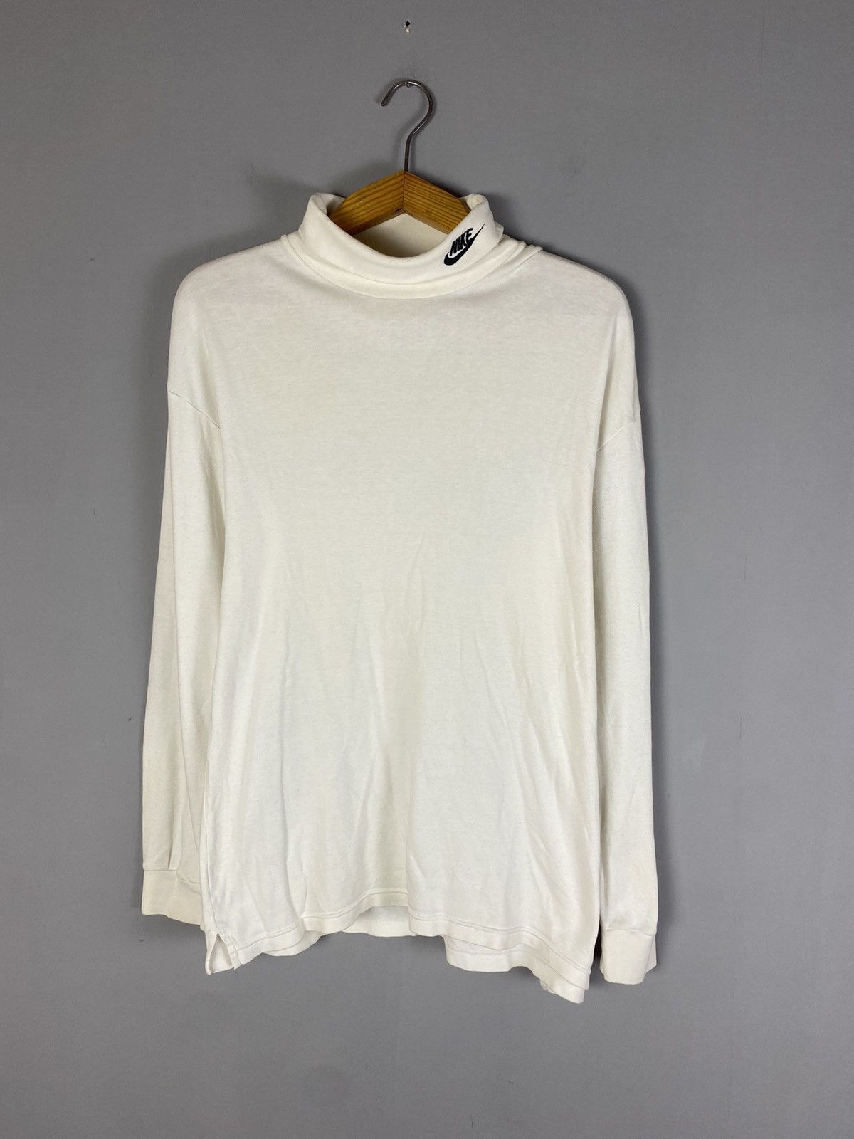 Nike Vintage 90s Nike long sleeve Size US L / EU 52-54 / 3 - 1 Thumbnail