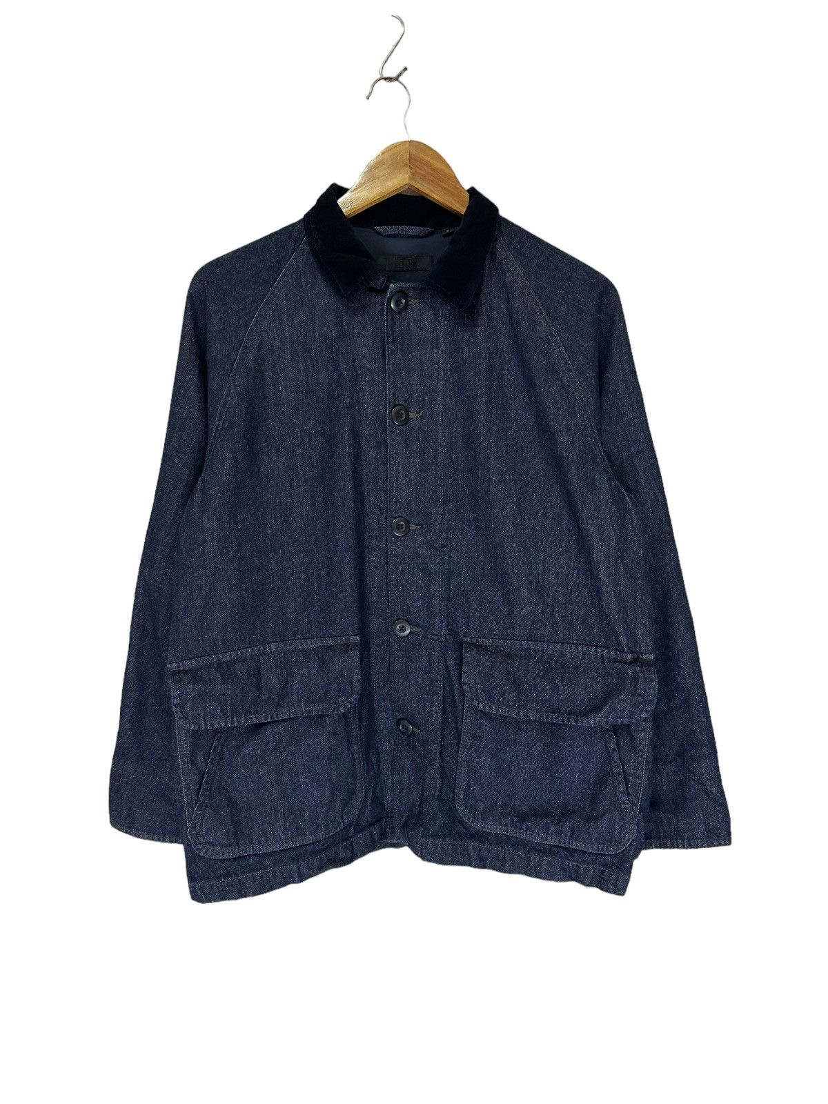 Uniqlo Denim Chore Utility Jacket (Denim) UNIQLO US