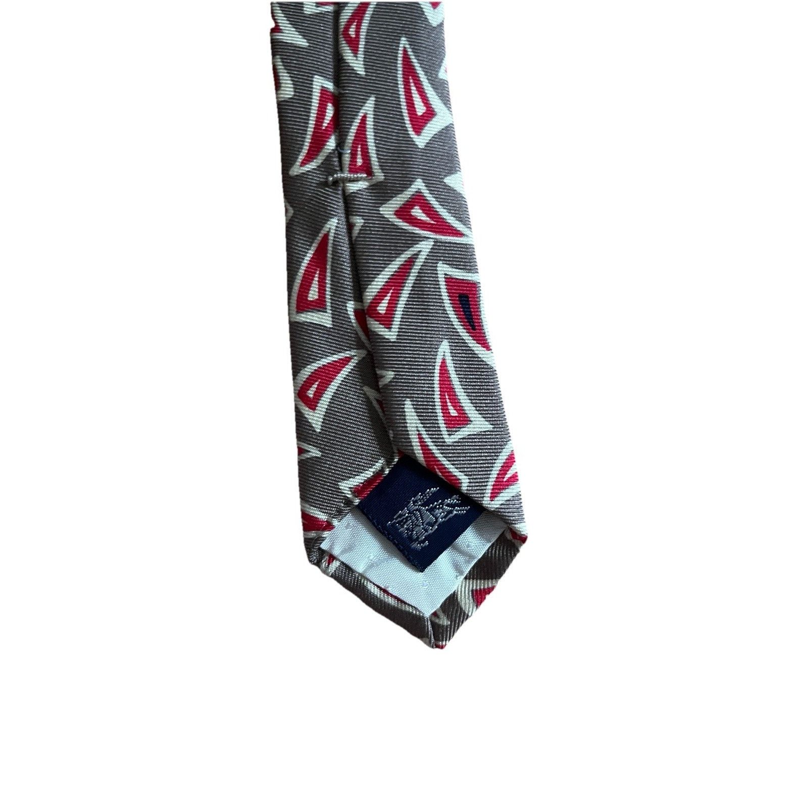 Burberry Burberry London Classic 100% Silk Tie Beautiful Design Men’s Size ONE SIZE - 4 Thumbnail