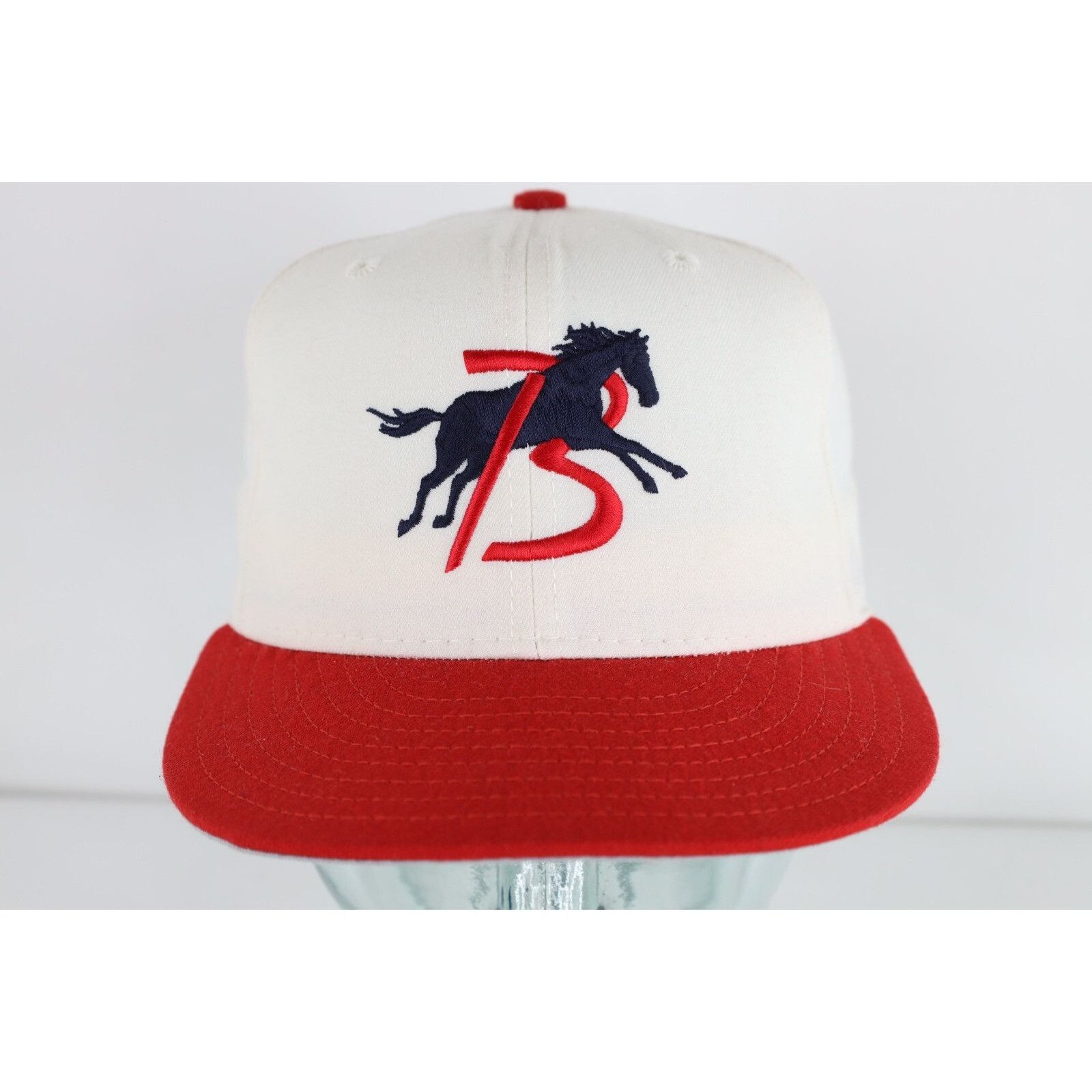 New Era NOS Vintage 90s New Era Minor League Billings Mustangs Hat Size ONE SIZE - 1 Thumbnail