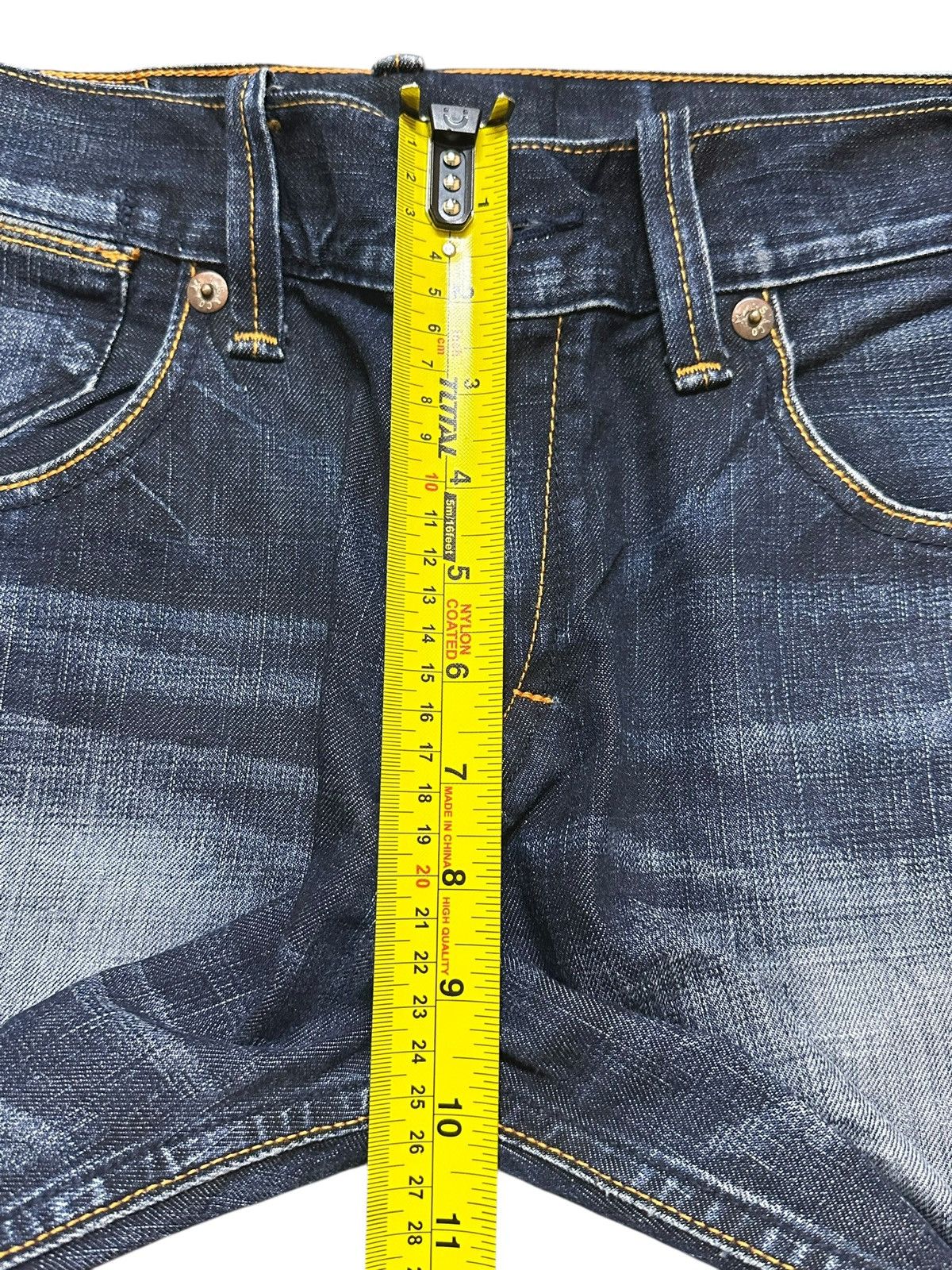Levi's Vintage Levis 504 Blue Faded Wash Style Distress Loose Jeans Size US 32 / EU 48 - 13 Thumbnail