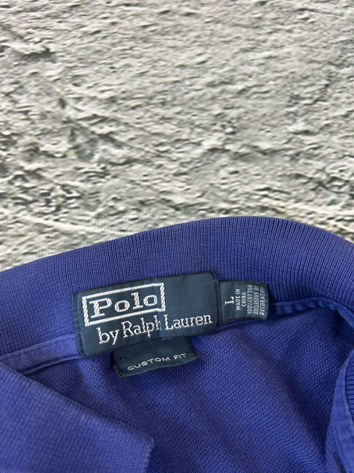 Polo Ralph Lauren × Ralph Lauren × Vintage Chief Keef Polo Ralph Lauren Italy T-shirt vintage blue Size US L / EU 52-54 / 3 - 2 Thumbnail