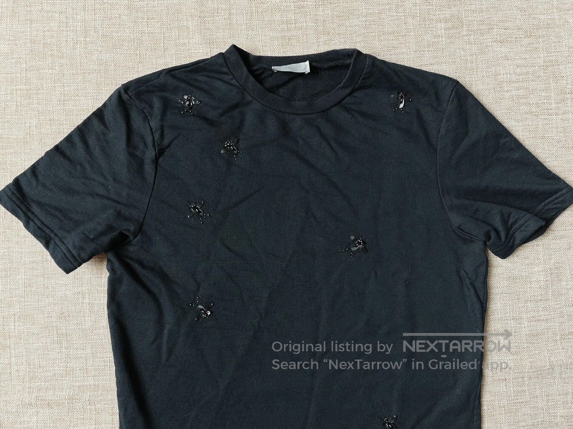 Dior Dior Men's Sequin Bee Short-Sleeve T-Shirt. Size US XXS / EU 40 - 2 Thumbnail