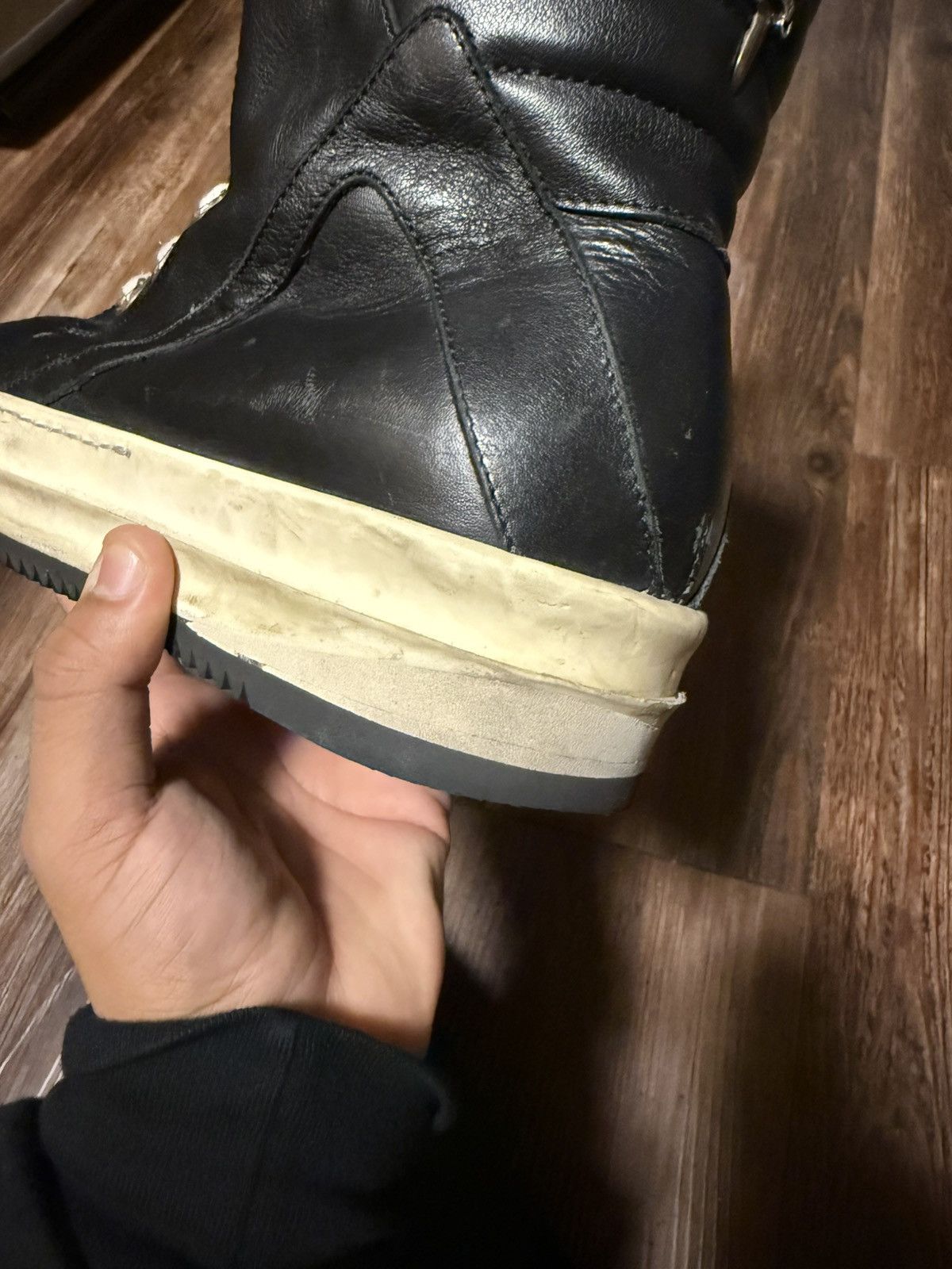 Chrome Hearts × Rick Owens Chrome Hearts Rick Owens Geo Baskets Size US 10 / EU 43 - 13 Thumbnail