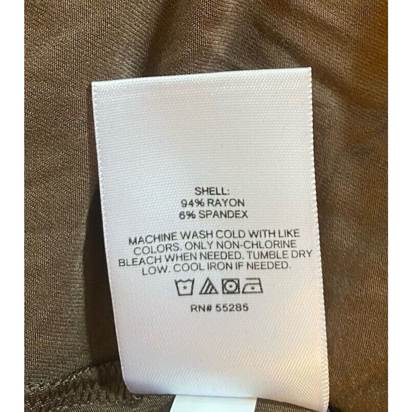 Express NWT Express Top Stretch Shirt Women’s Large Brown $48 Size L / US 10 / IT 46 - 5 Thumbnail