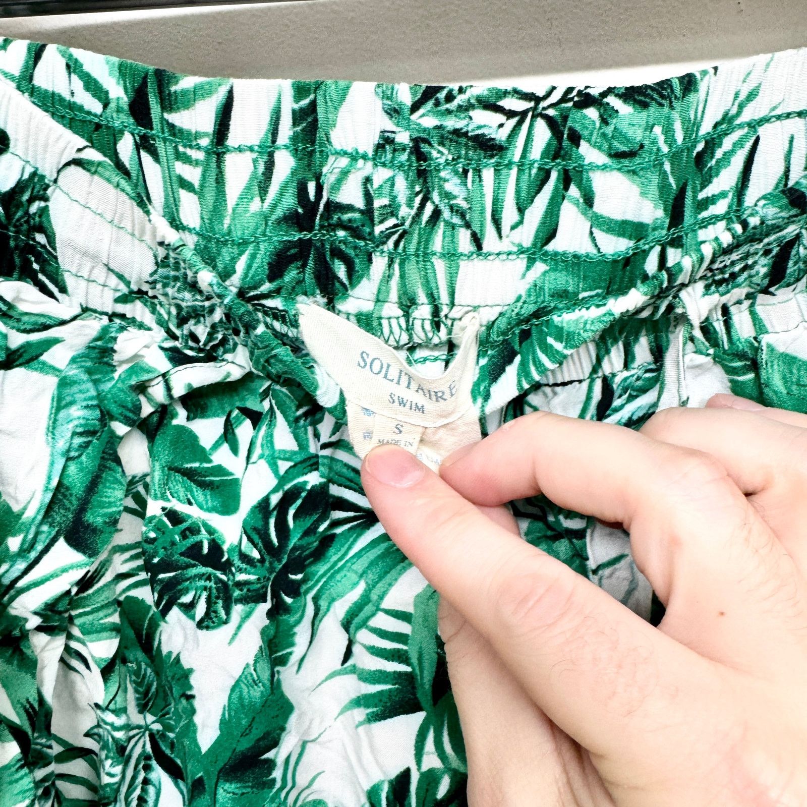 Other Solitaire Slit Leg Floral Tropical Swim Joggers Size Small Size 27" / US 4 / IT 40 - 2 Thumbnail