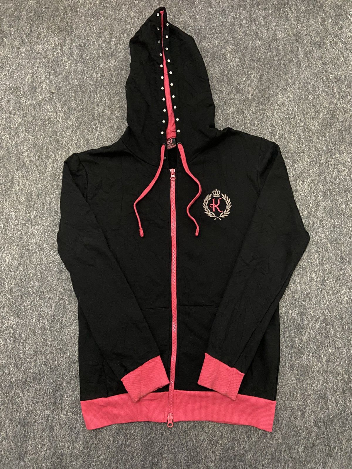 If Six Was Nine × Japanese Brand × Le Grande Bleu (L.G.B.) Y2K KARASIA hoodie women festival Size M / US 6-8 / IT 42-44 - 2 Thumbnail