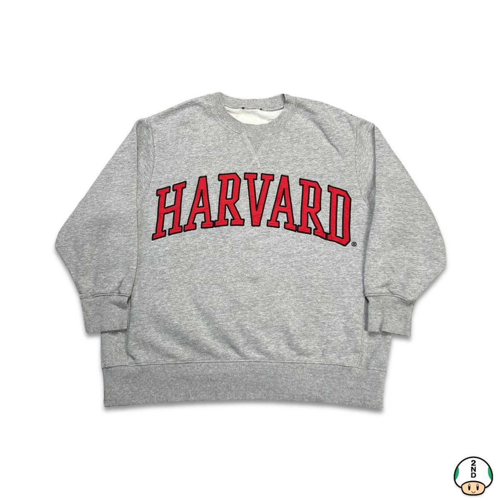 Vintage Vintage Harvard University Sweatshirt School Crew Pullover Size US S / EU 44-46 / 1 - 1 Thumbnail