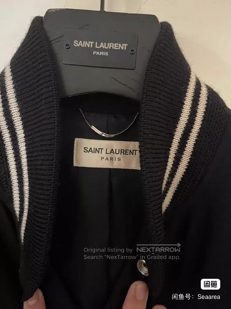 Saint Laurent Paris Saint Laurent Paris size 42 The original Darth Vader baseb Size US XS / EU 42 / 0 - 3 Thumbnail