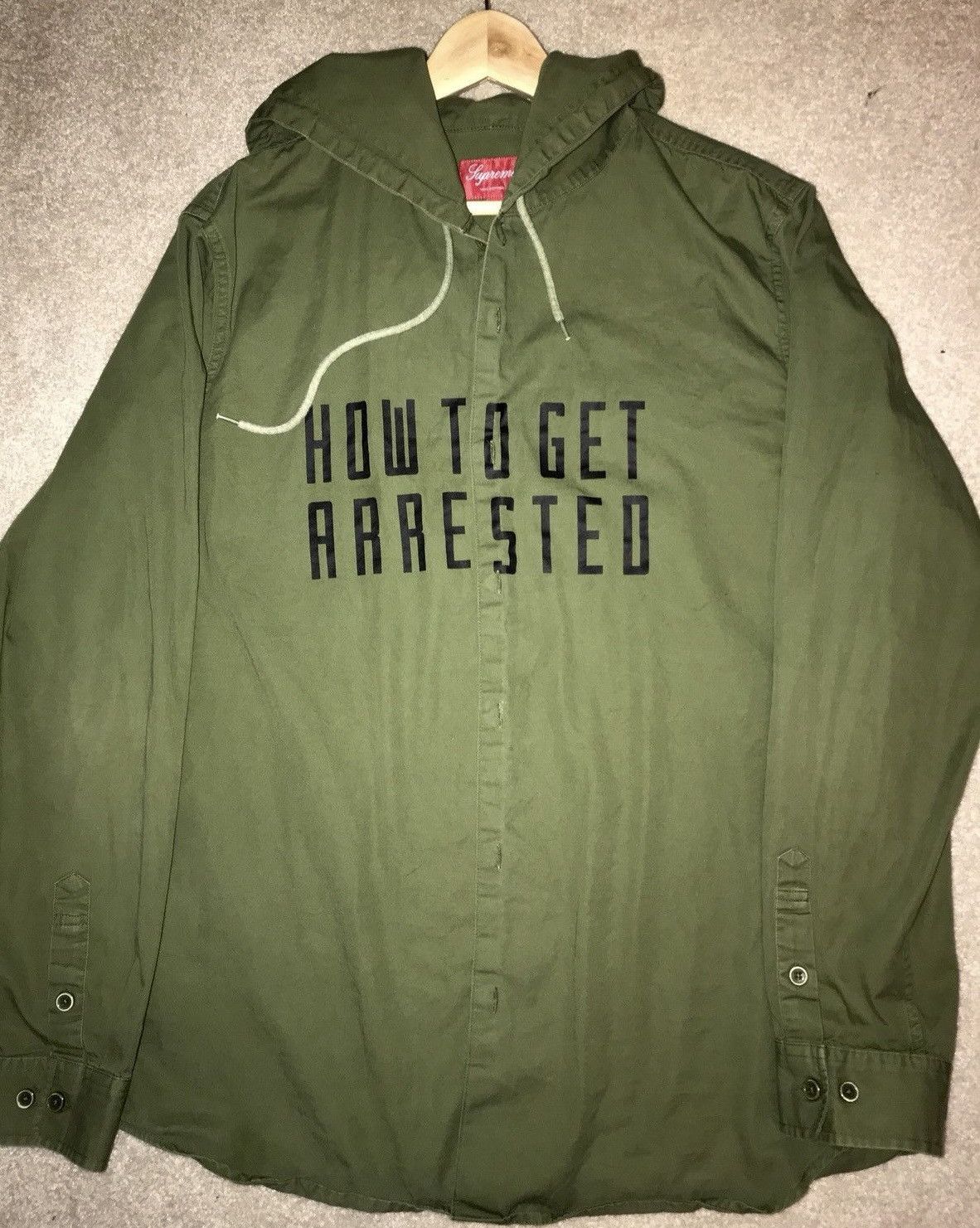 Supreme Supreme - How To Get Arrested Hooded Jacket Size US M / EU 48-50 / 2 - 2 Thumbnail