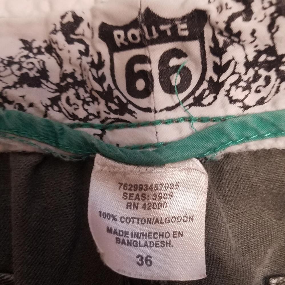 Route 66 Rout 66 Green Cargo Shorts Size 36 Size US 36 / EU 52 - 3 Thumbnail