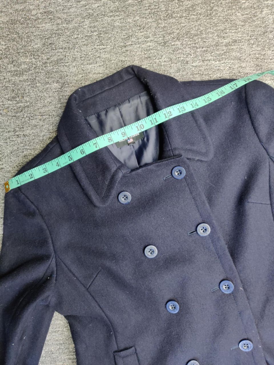 Polo Ralph Lauren Vintage Polo Jeans Ralph Lauren Wool Double Breasted Coat Size US L / EU 52-54 / 3 - 15 Thumbnail