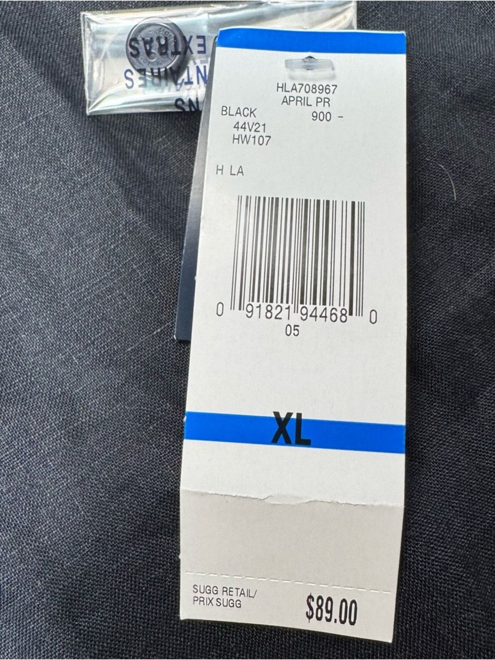 Jones New York NWT New $89 Jones New York Black Linen 3/4 Sleeve Shirt Siz Size XL / US 12-14 / IT 48-50 - 6 Thumbnail